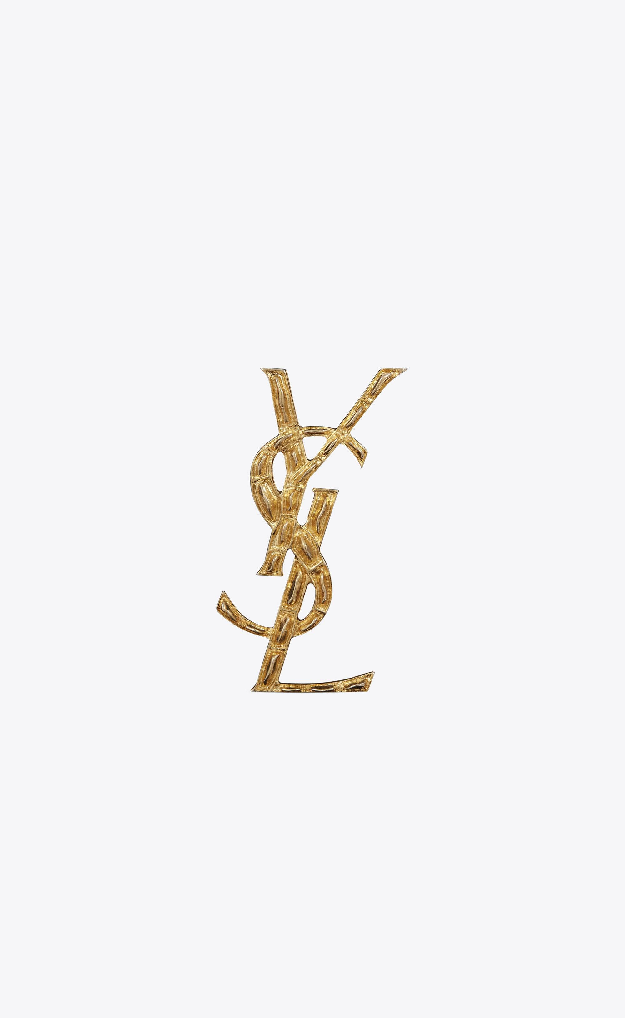 Altın Timsah YSL Broş Duvar Kağıdı