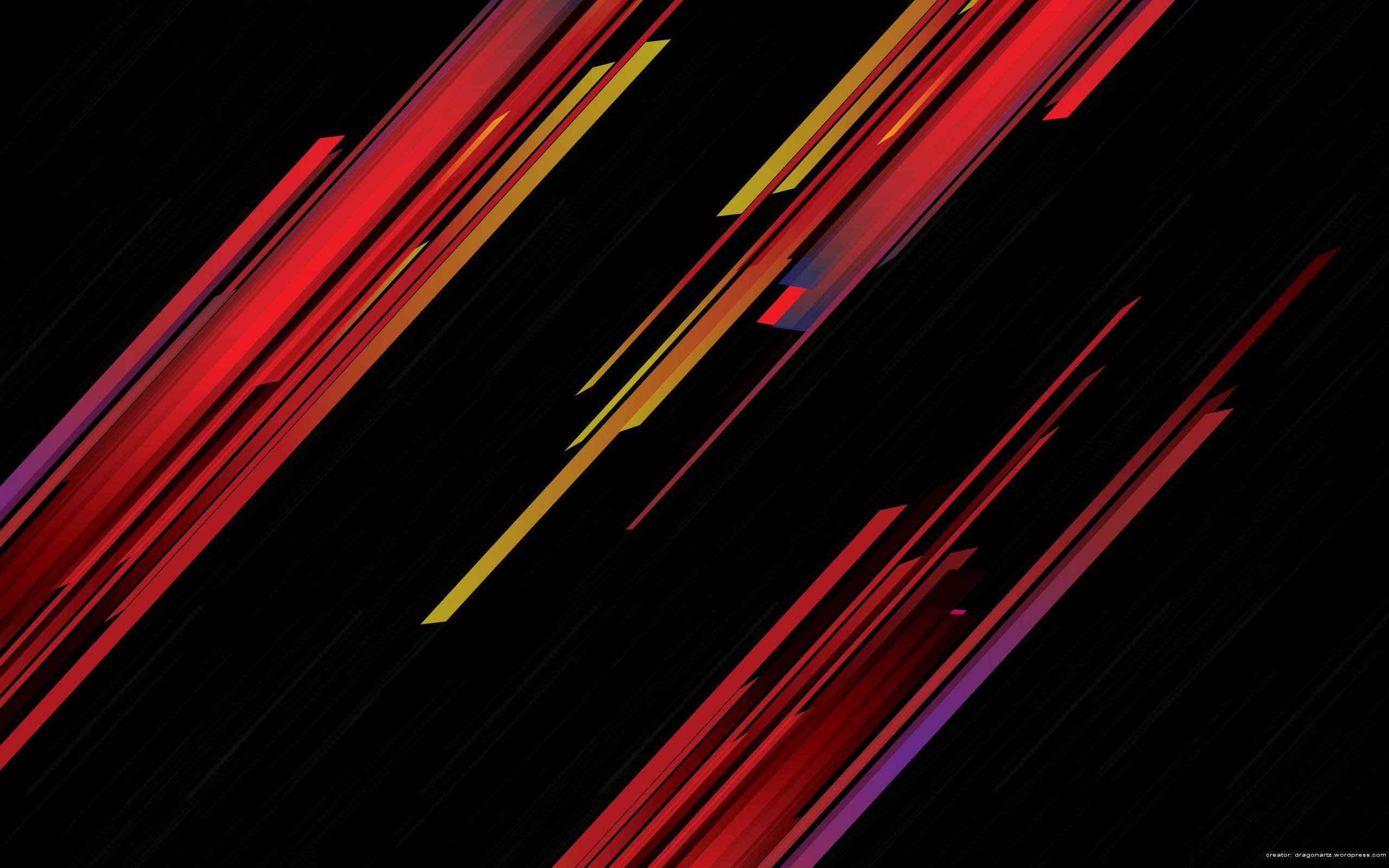 AMOLED Bozulma Çizgileri Duvar Kağıdı