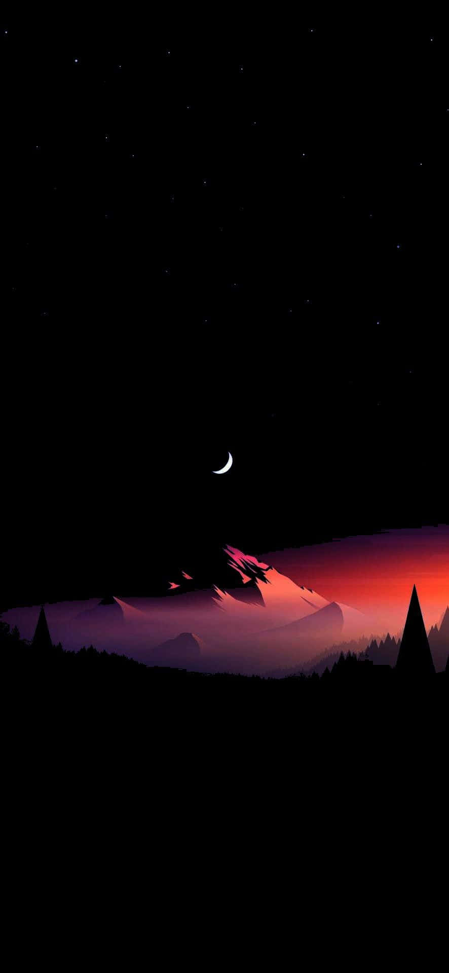 AMOLED S Dağın Zirvesi Duvar Kağıdı