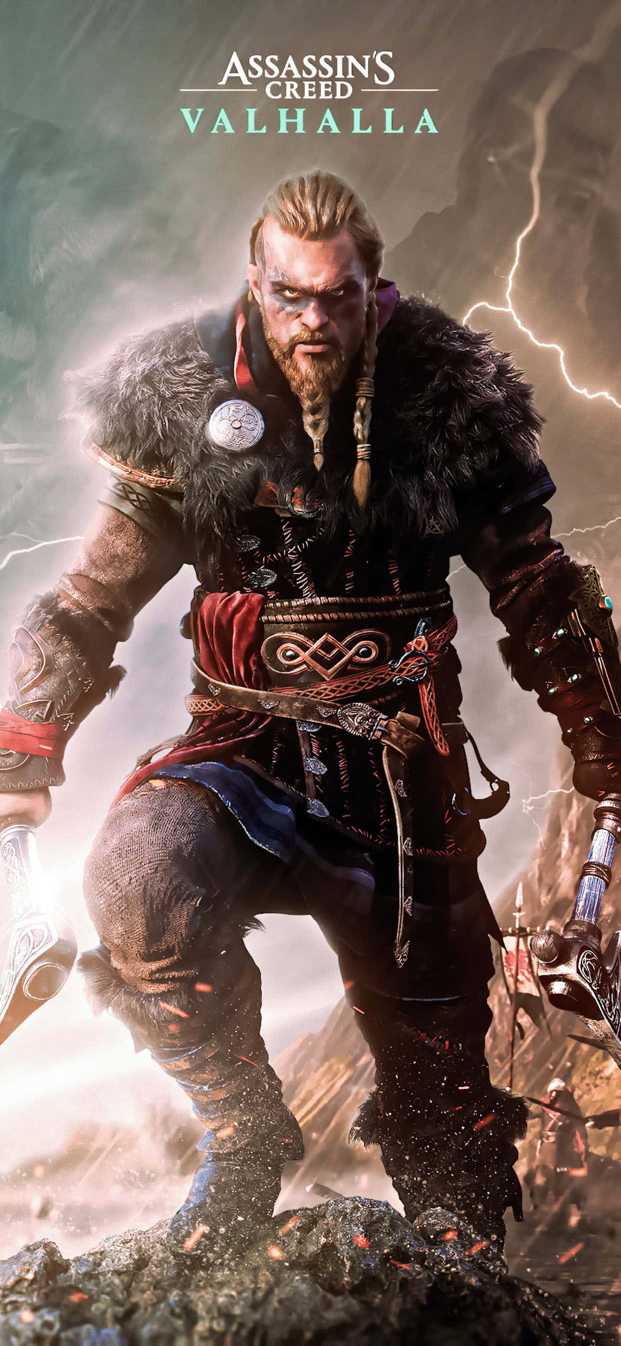 Anahtar Görsel iPhone Xs Max Assassin's Creed Valhalla Duvar Kağıdı