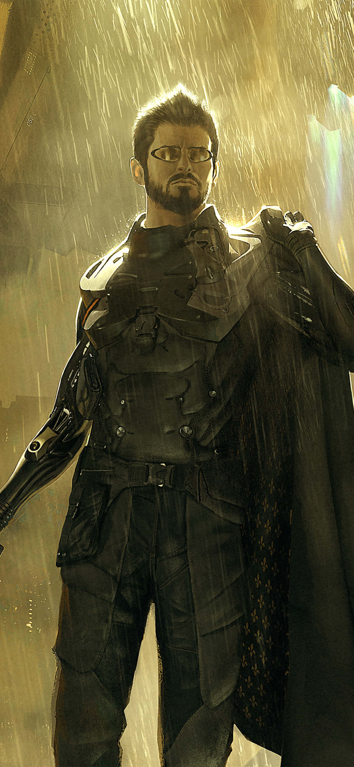 Android Deus Ex Mankind Divided ile Stratejinizi Geliştirin Duvar Kağıdı