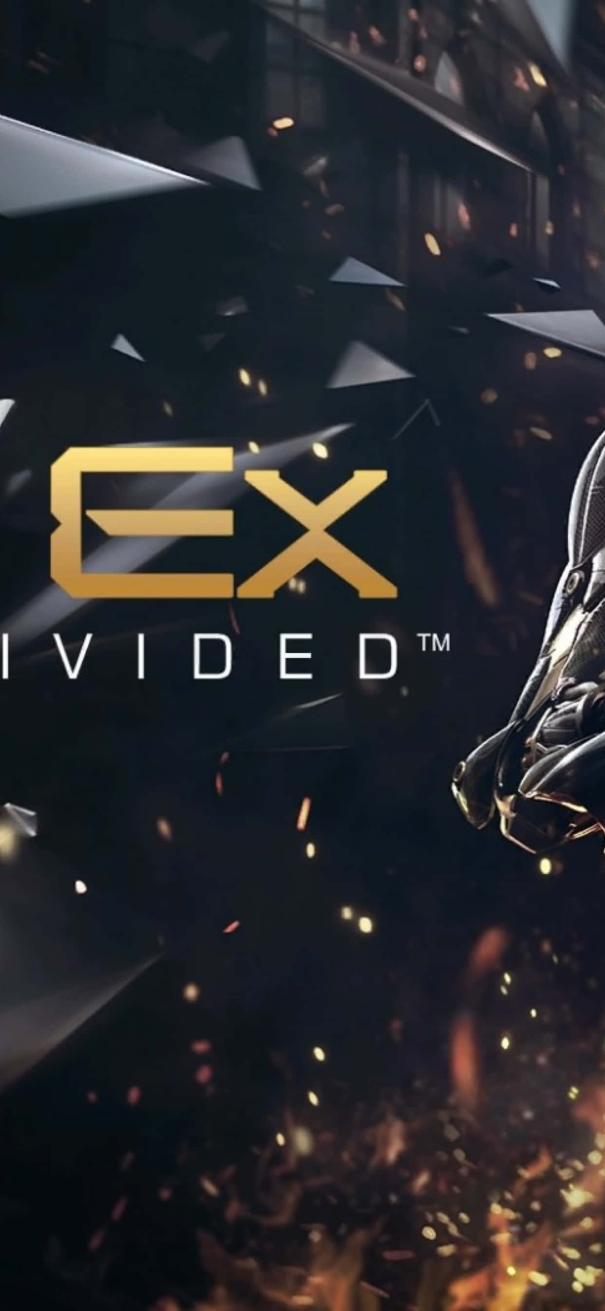 Android Deus Ex: Mankind Divided'ın Siberpunk Dünyası Duvar Kağıdı