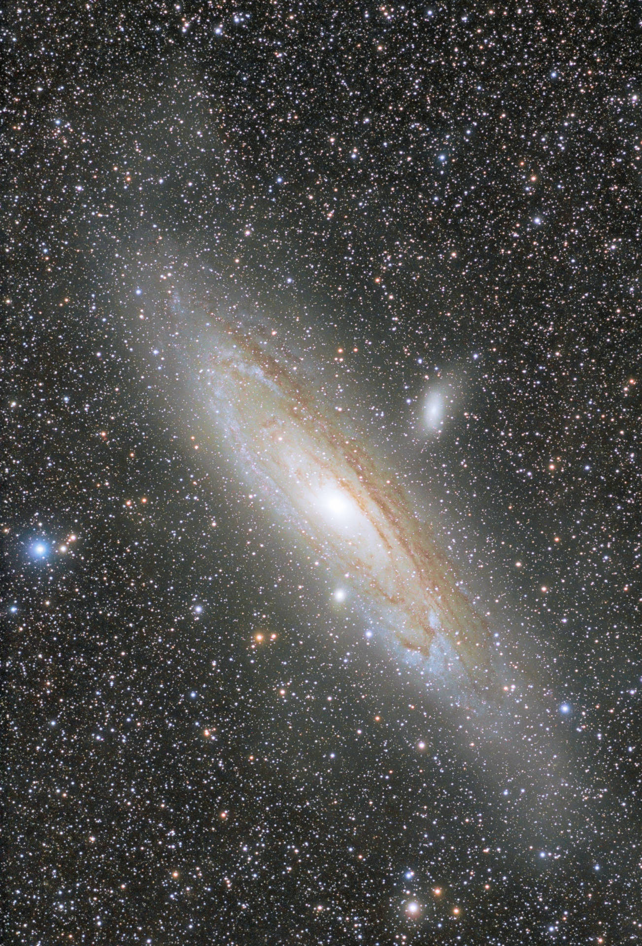 Andromeda Yıldızlı Galaksi Evreni duvar kağıdı
