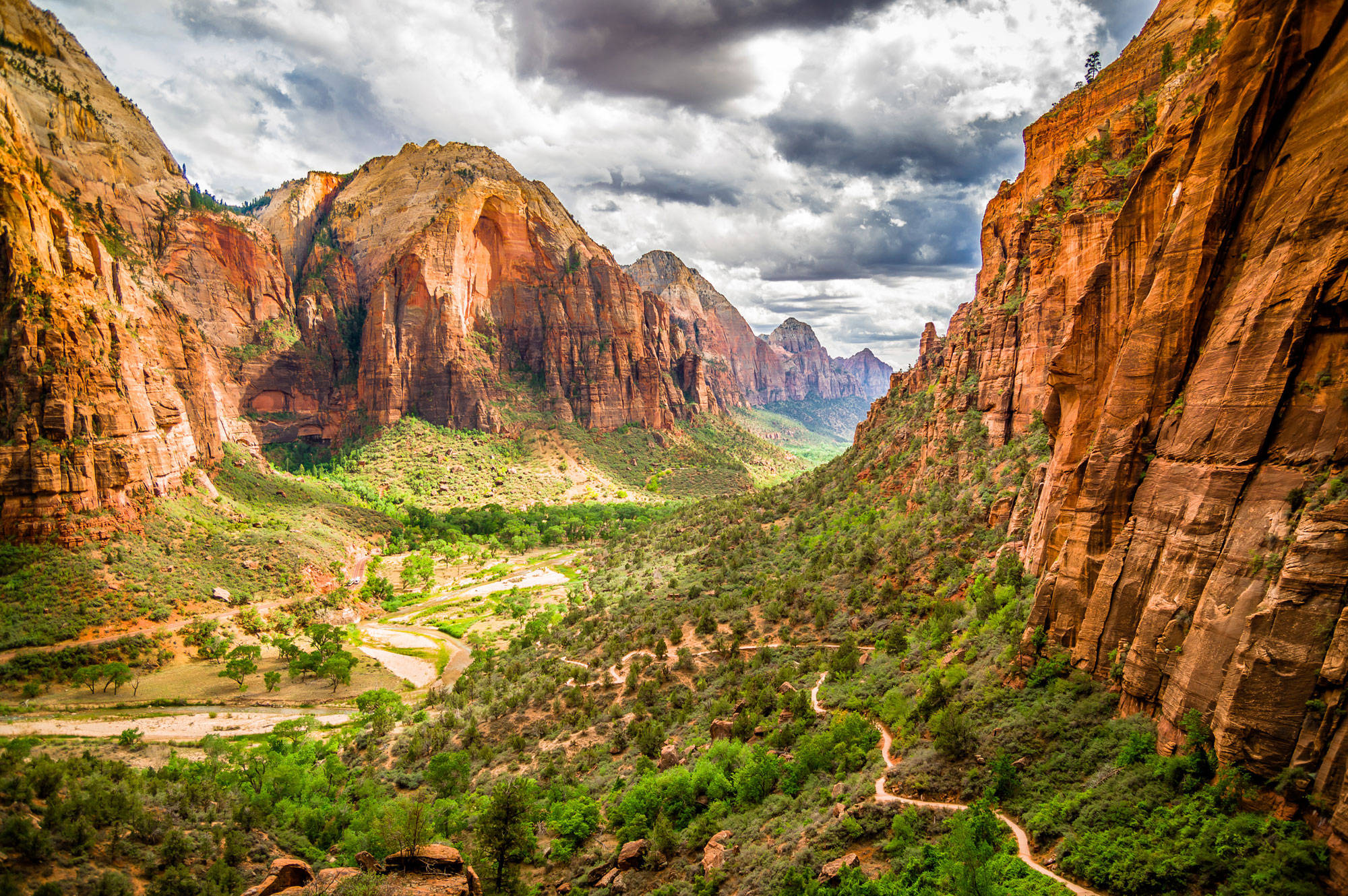 Angel's Landing Patikası, Zion Ulusal Parkı Duvar Kağıdı