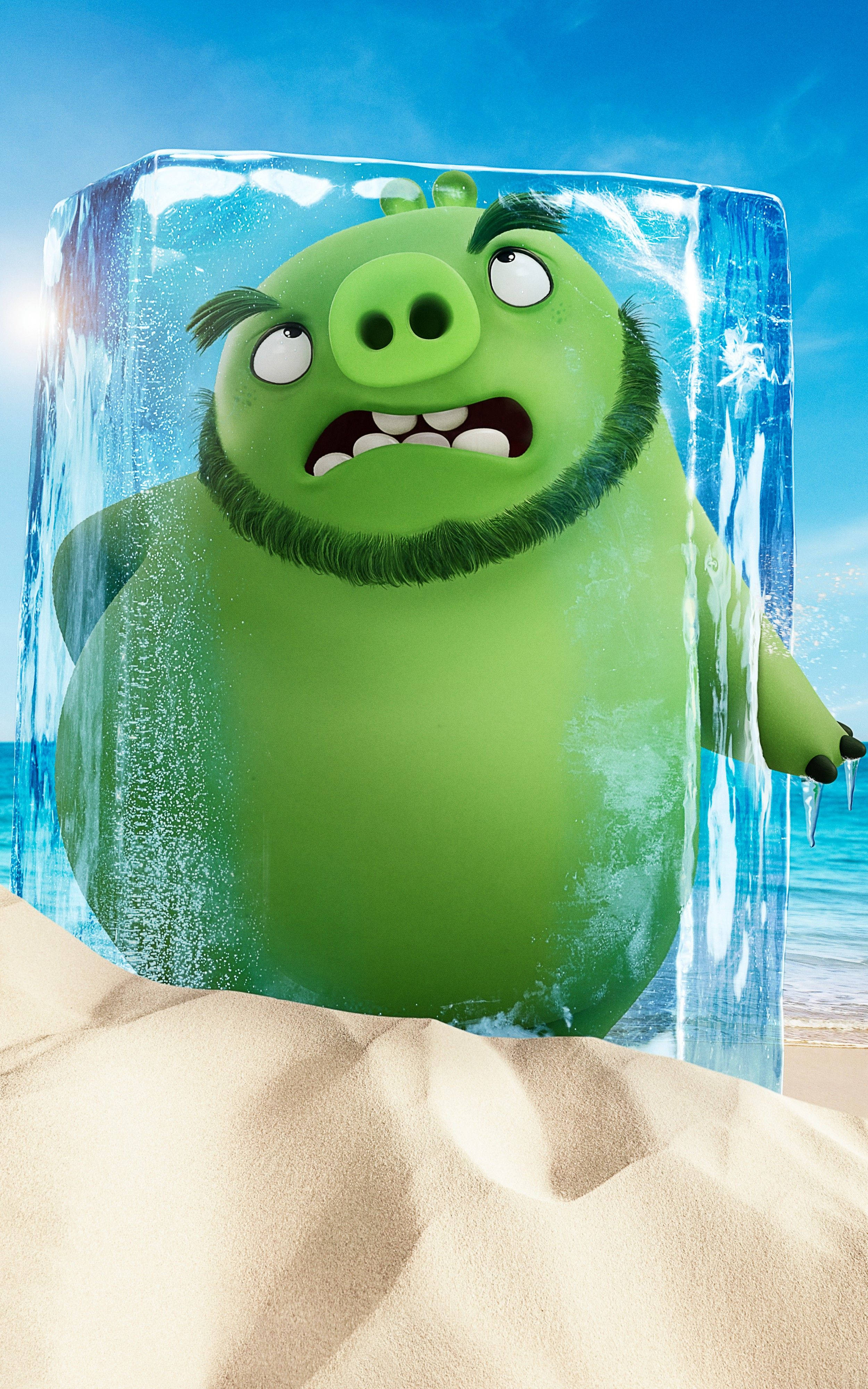 Angry Birds Filmi 2 Buzdaki Domuz Duvar Kağıdı