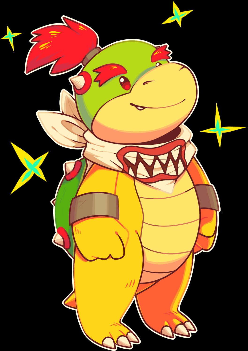 Animasyon Koopa Troopa Karikatürü Duvar Kağıdı