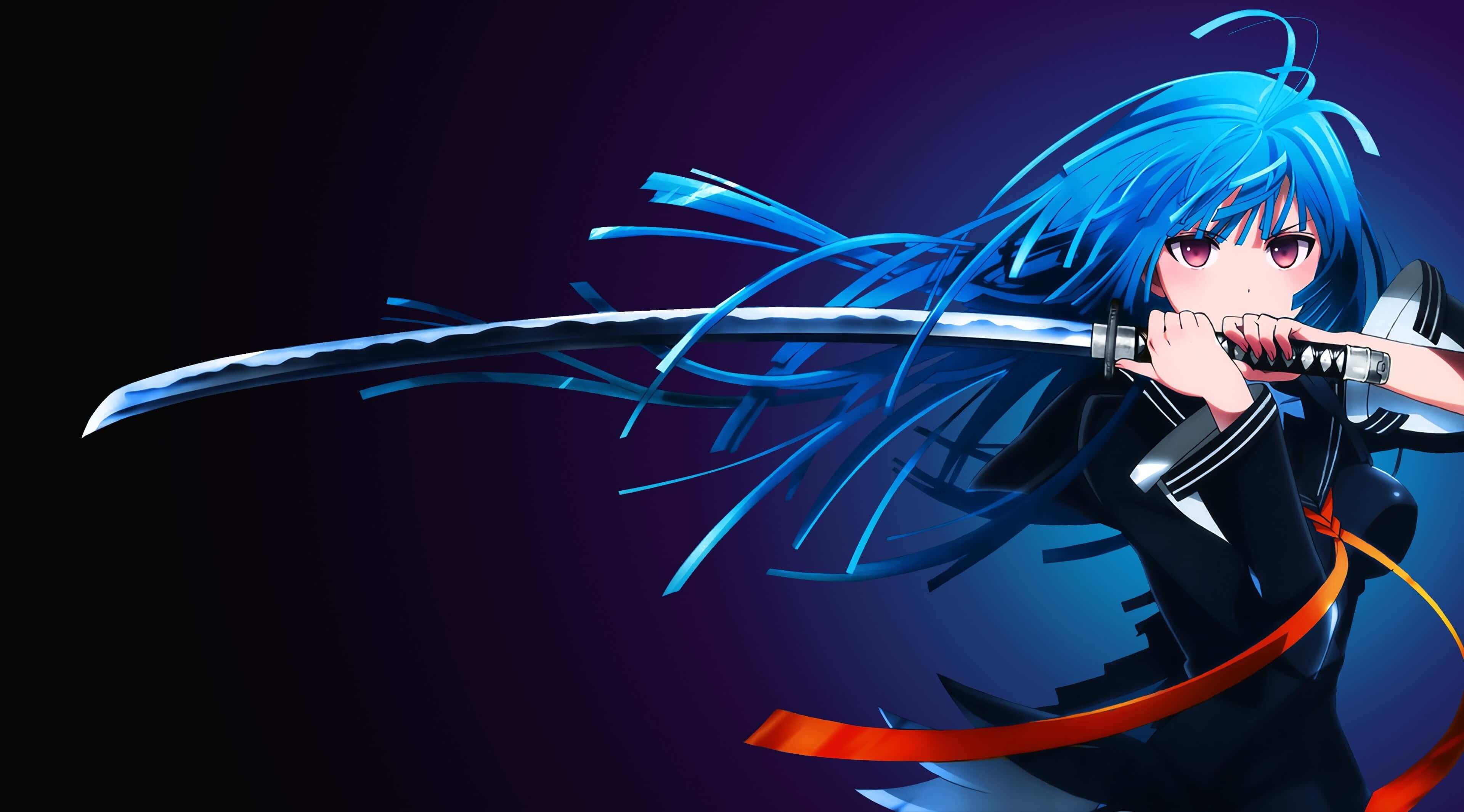 Anime 4K'nın canlı renklerinin tadını çıkarın! Duvar Kağıdı