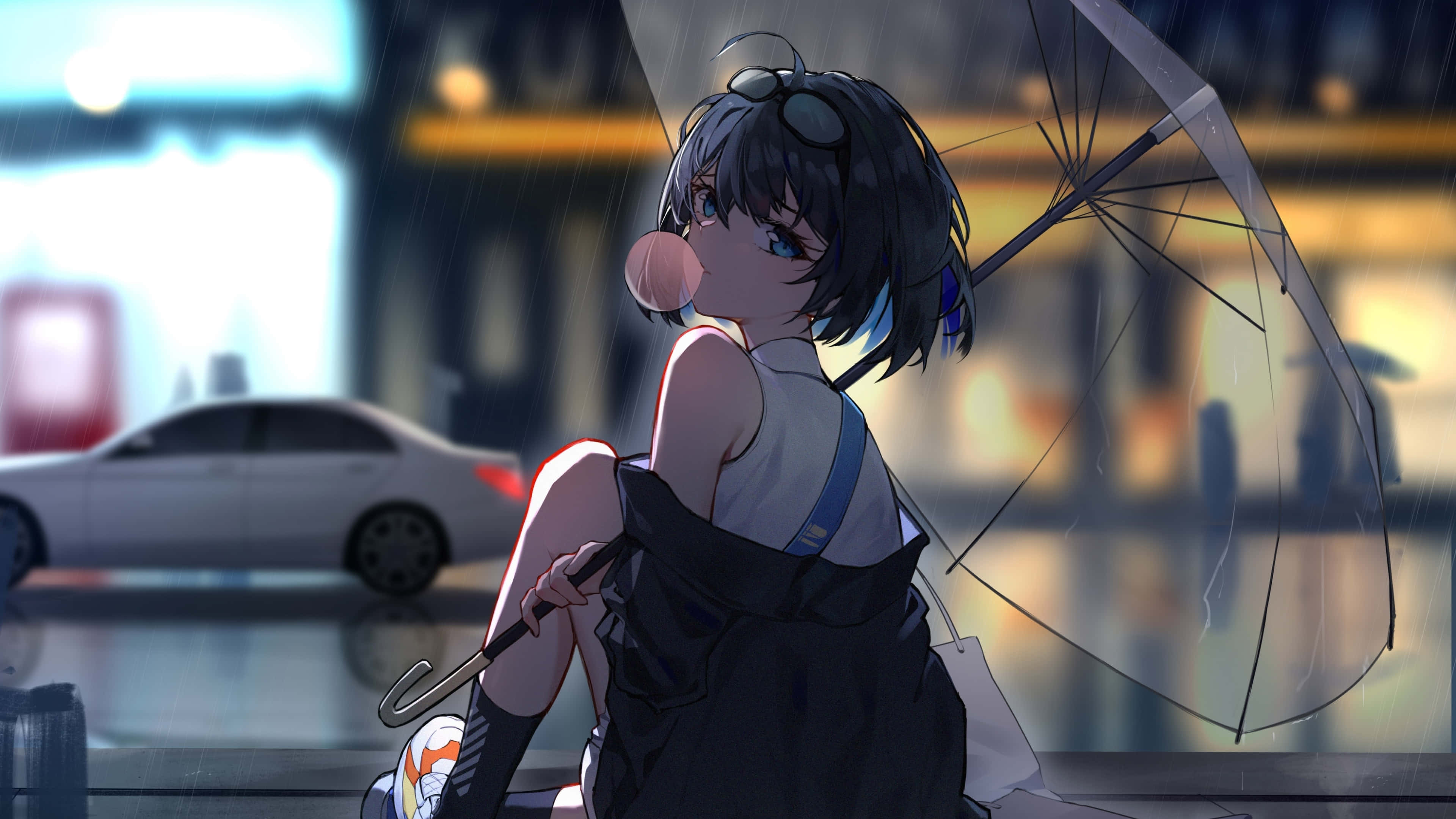 "Anime 4K'nın Ruhunu Canlı Renklerle Hissettirin" Duvar Kağıdı