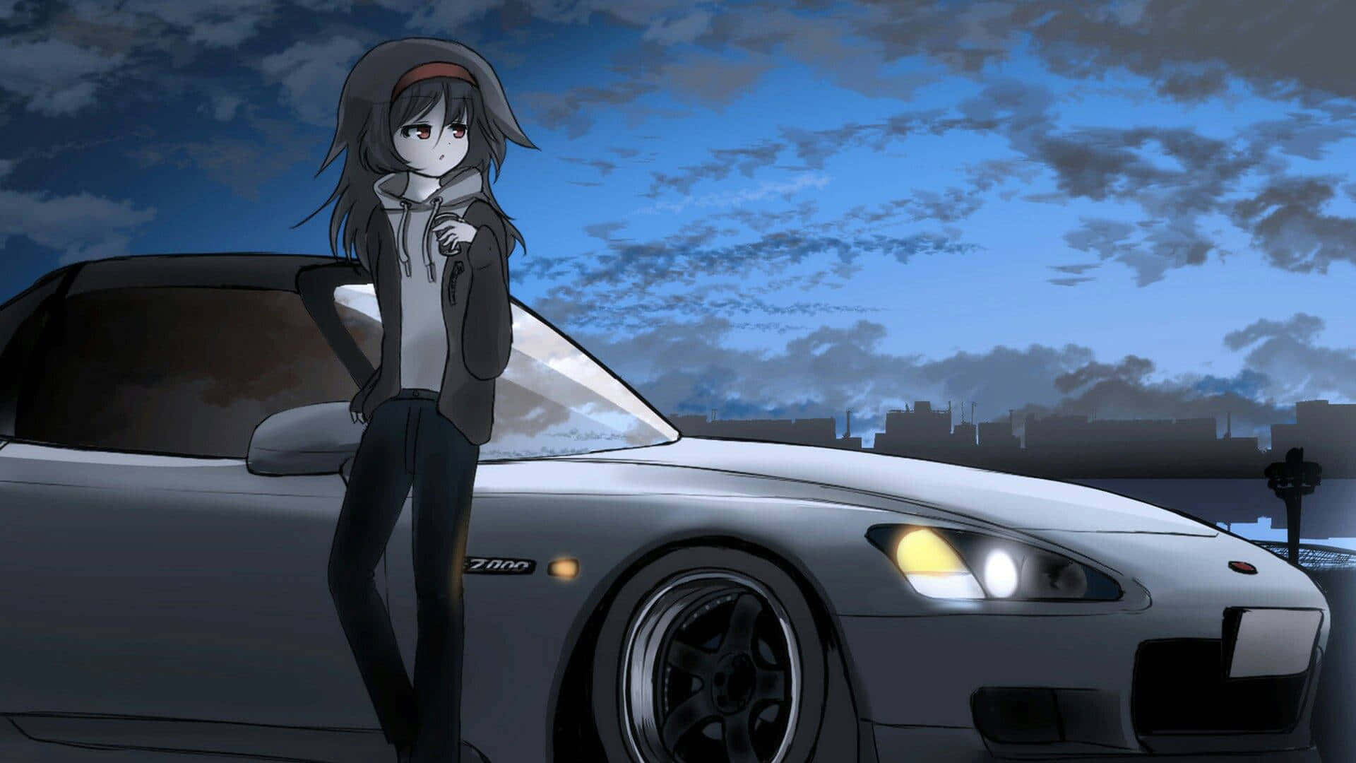 Anime Arabası ile Anime Dünyasında Sınırsız Olasılıkları Keşfedin Duvar Kağıdı