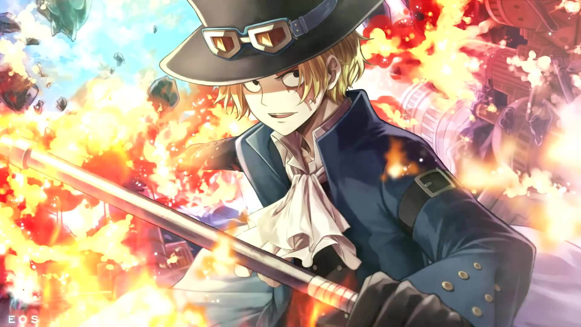 Anime Canlı Sabo Duvar Kağıdı