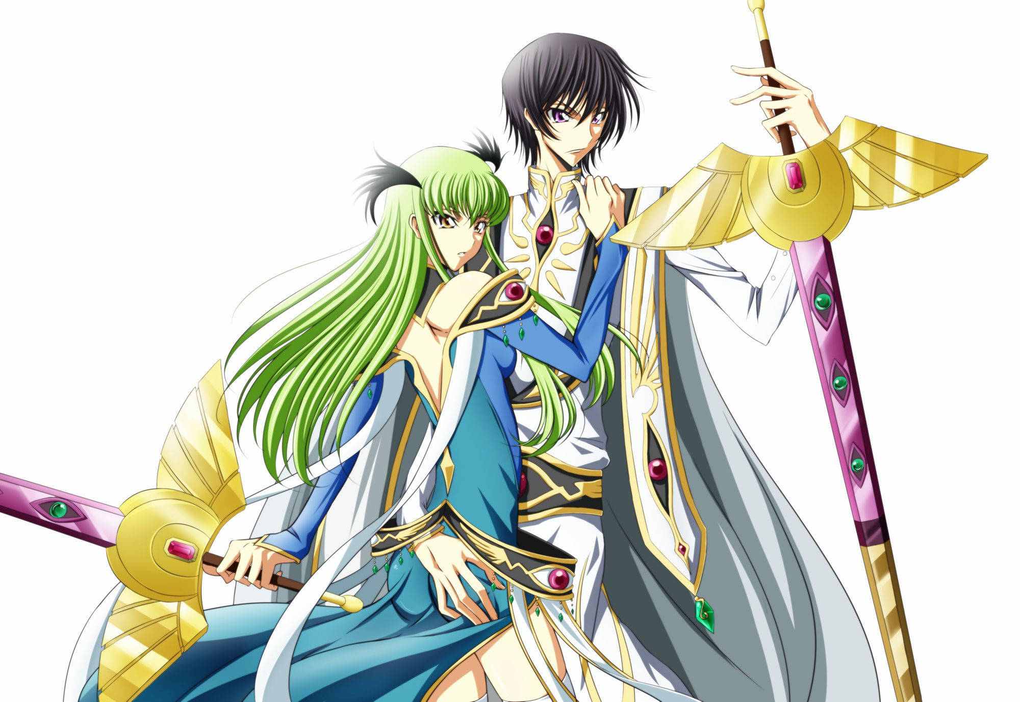 Anime Çifti Code Geass Duvar Kağıdı