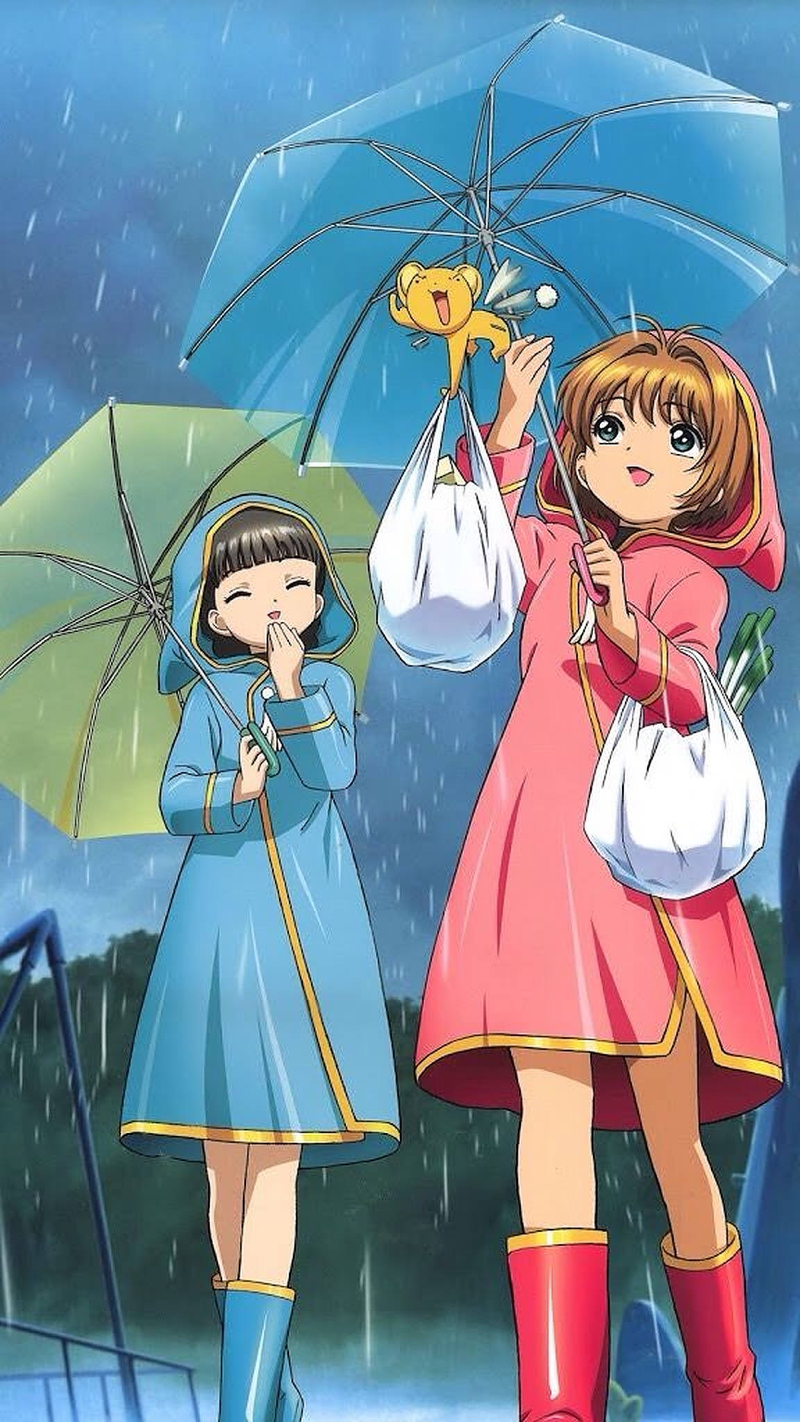 Anime Çocuklar Cardcaptor Sakura Duvar Kağıdı