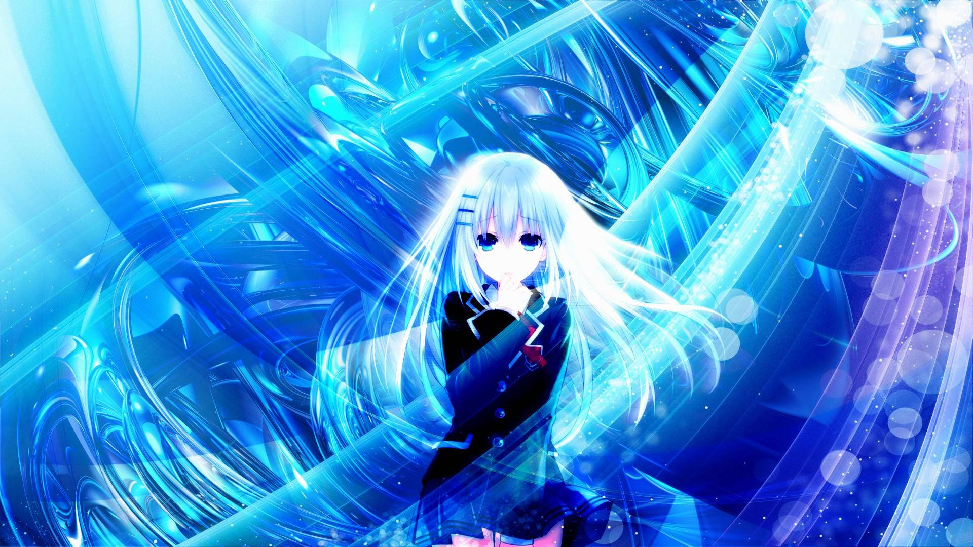 Anime Date A Live Nazik Origami Duvar Kağıdı