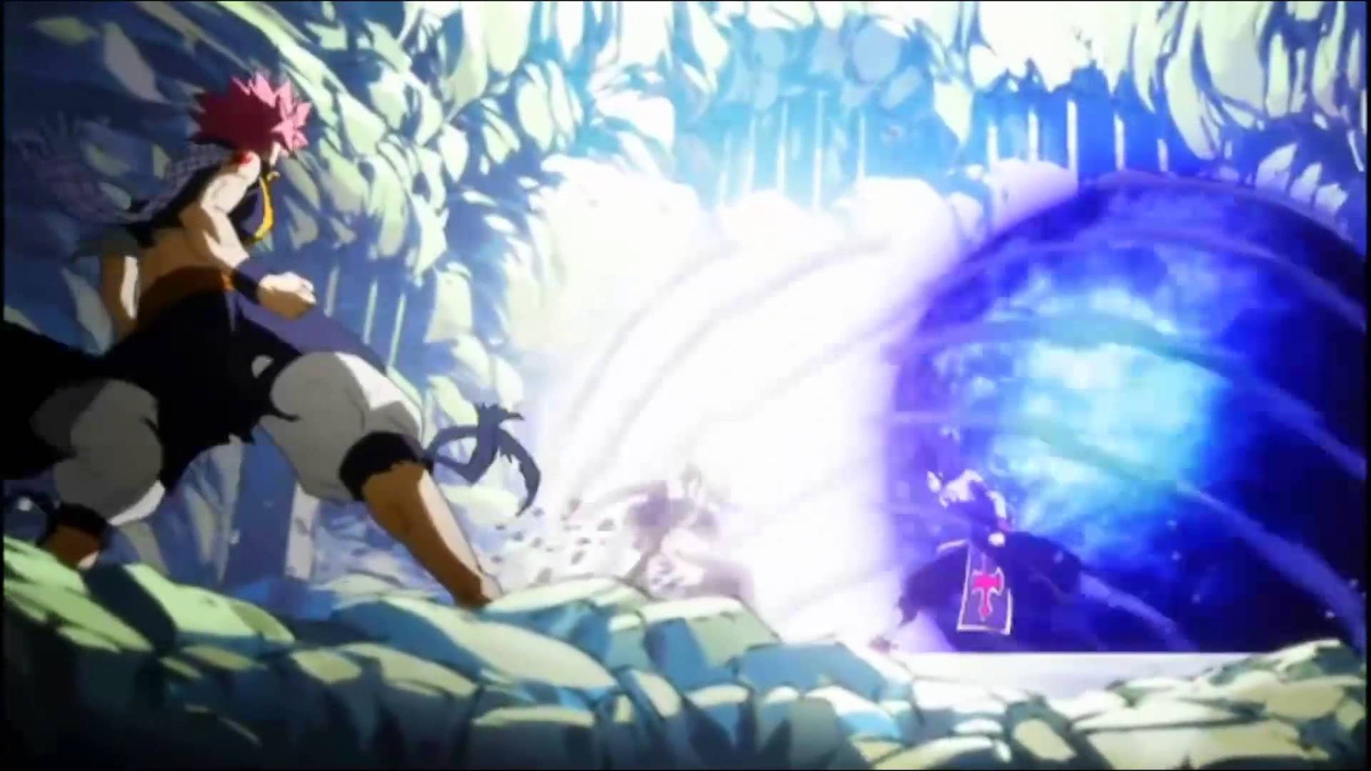 Anime Dövüşü Öfkeli Natsu Duvar Kağıdı