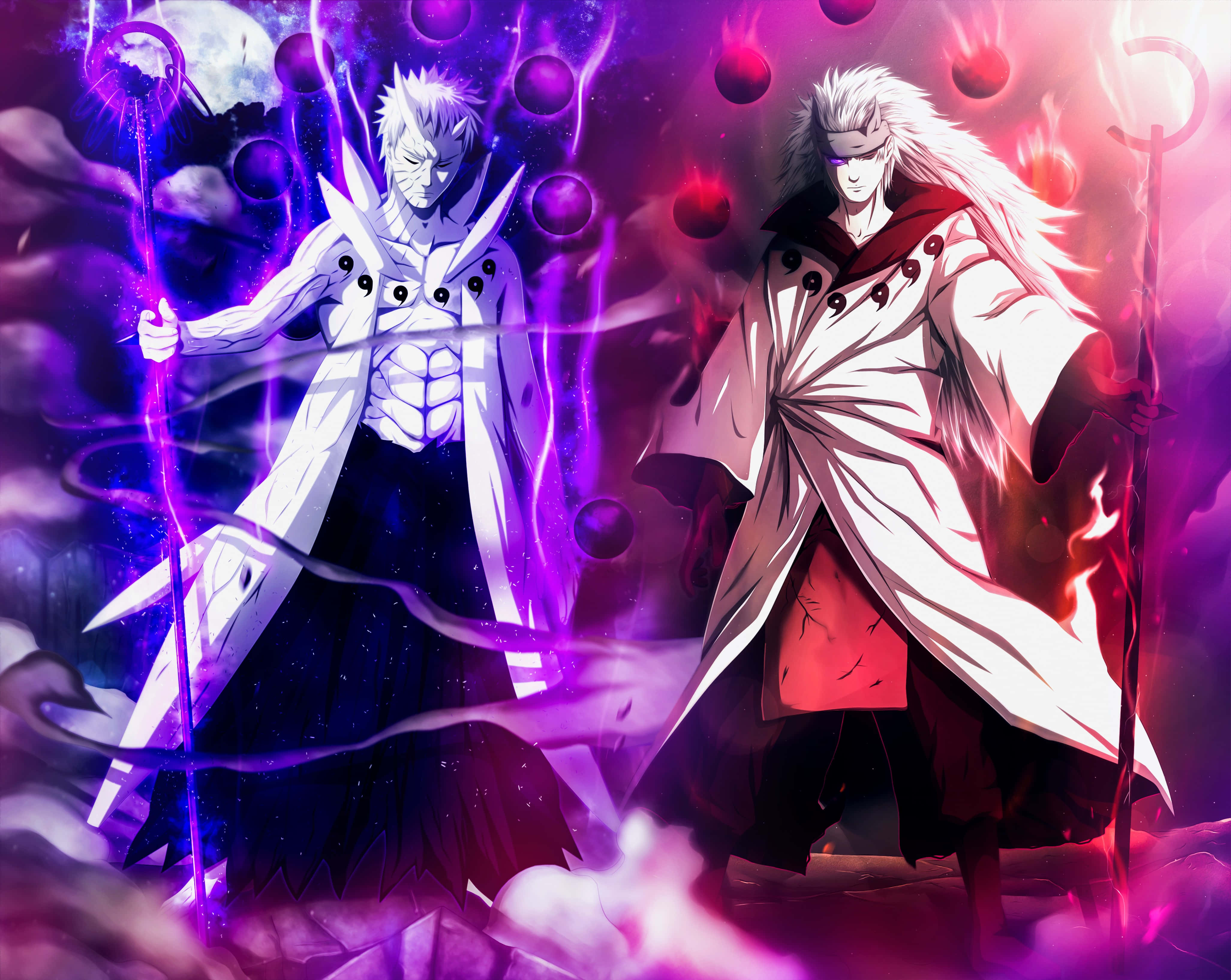 Anime dünyasına canlı bir bakış 4K çözünürlükte Duvar Kağıdı