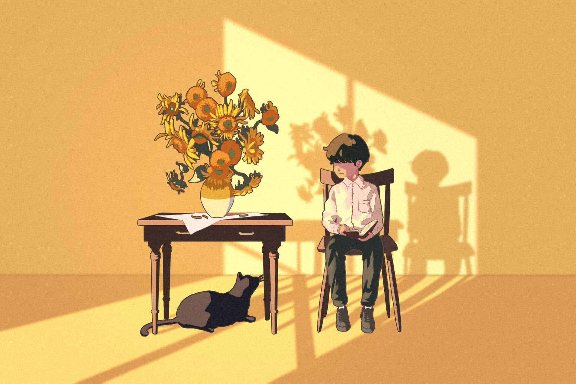 Anime Estetiğinin Mistik Dünyası Duvar Kağıdı