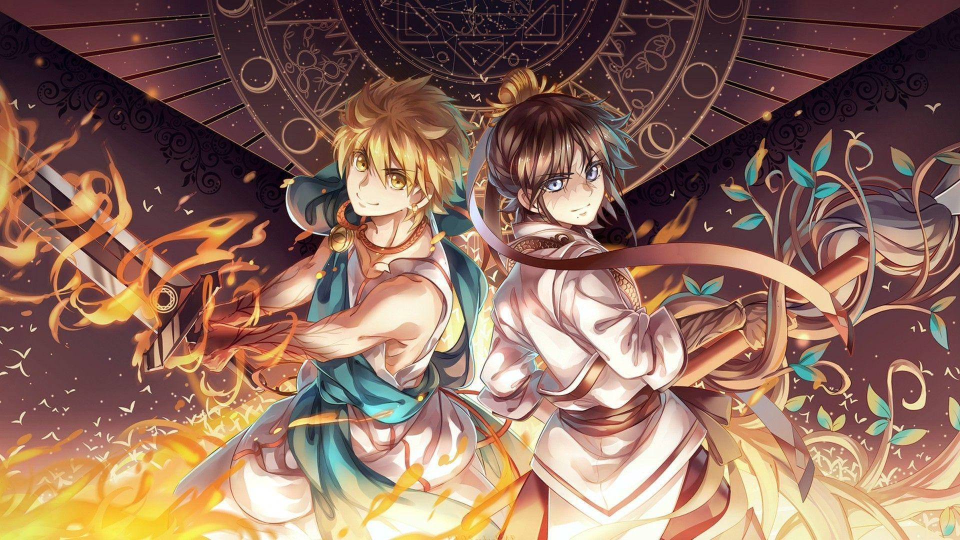 Anime Karakterleri Magi Duvar Kağıdı