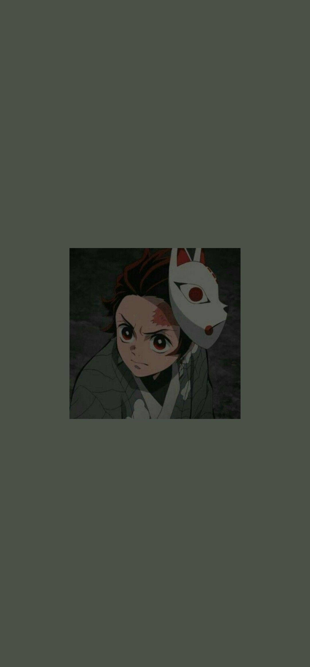 Anime Kilit Ekranı Tanjiro Kamado Duvar Kağıdı