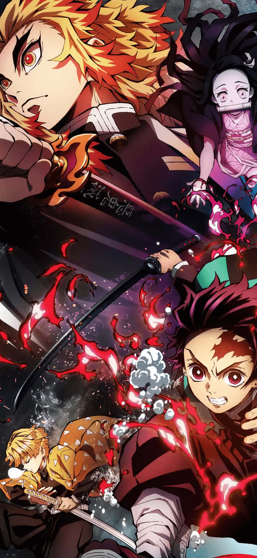 Anime klasiği Demon Slayer'dan bir parçaya sahip olun, bu sınırlı sayıdaki iPhone 11 ile! Duvar Kağıdı