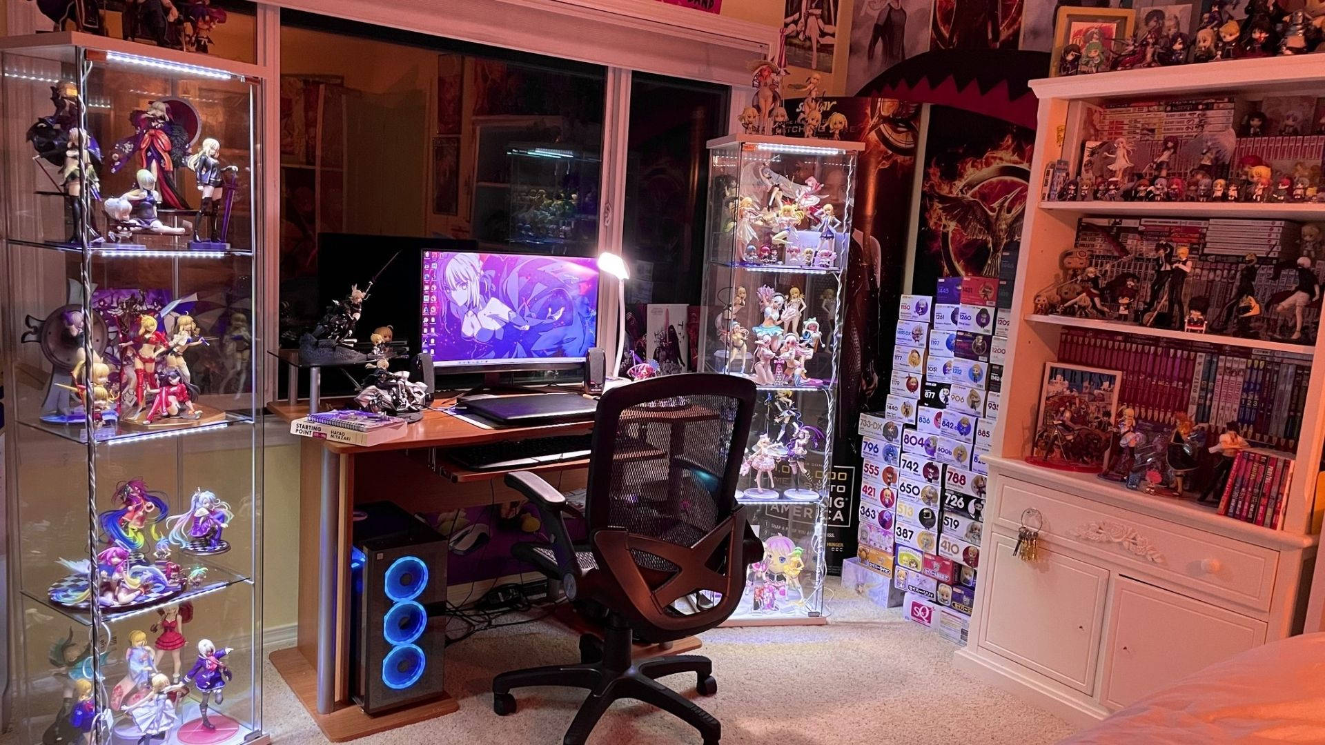 Anime Koleksiyon Odası Duvar Kağıdı