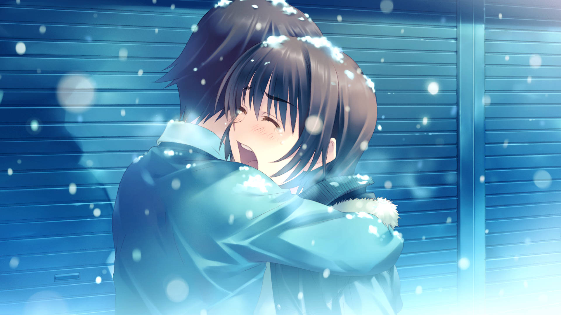 Anime Kucaklaşması White Album 2 Duvar Kağıdı