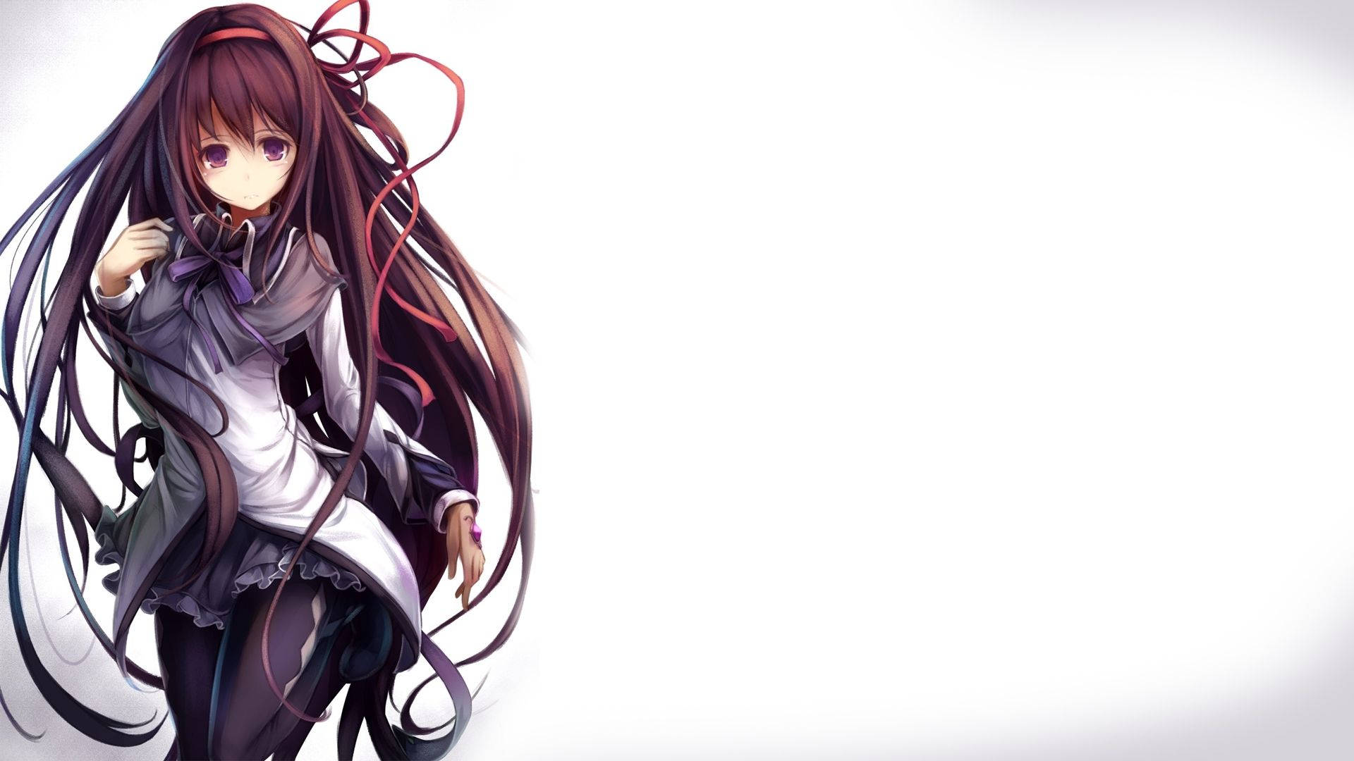 Anime Kızı Homura Akemi Duvar Kağıdı