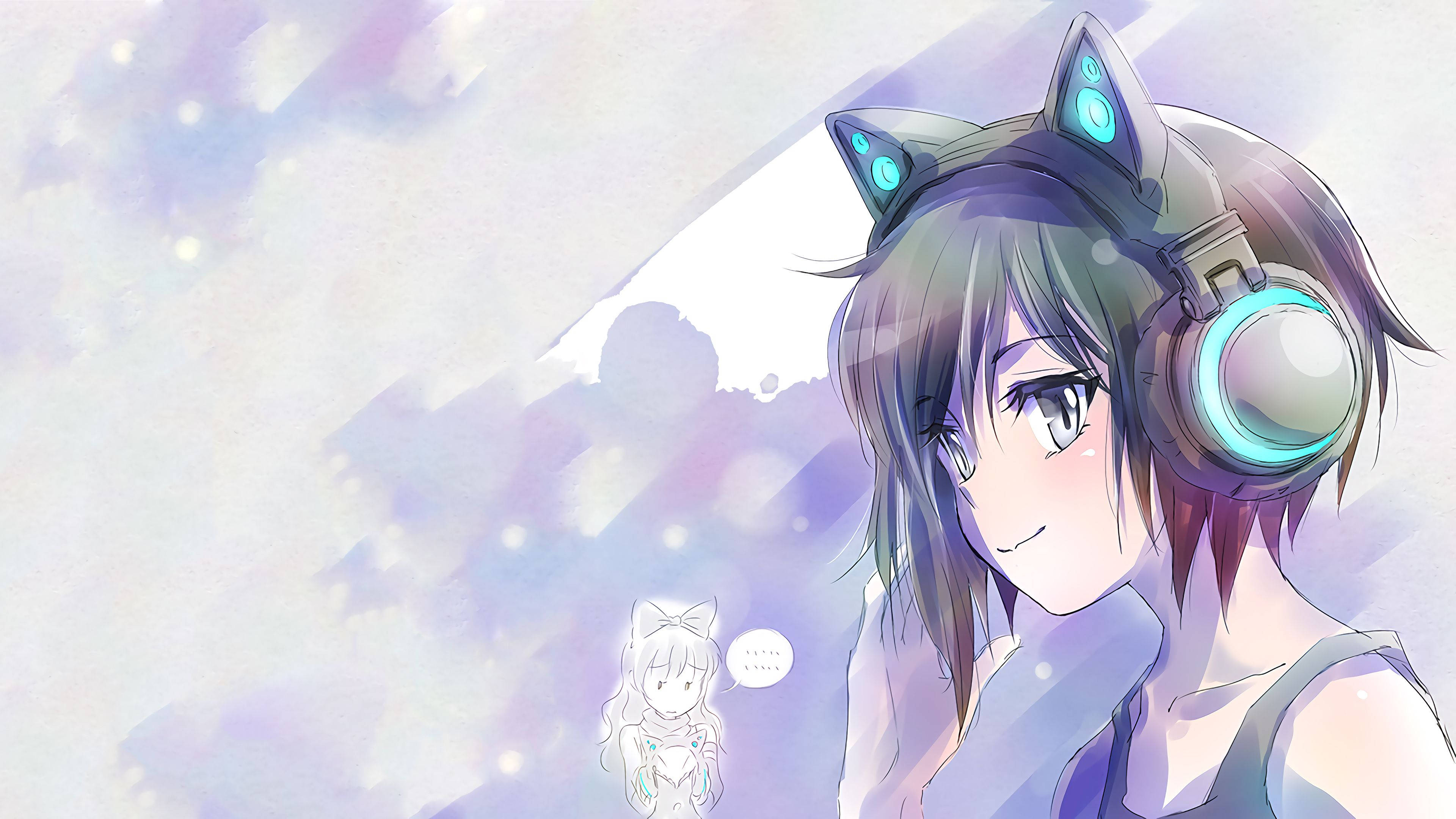 Anime Lezbiyen Blake Çizimi Duvar Kağıdı