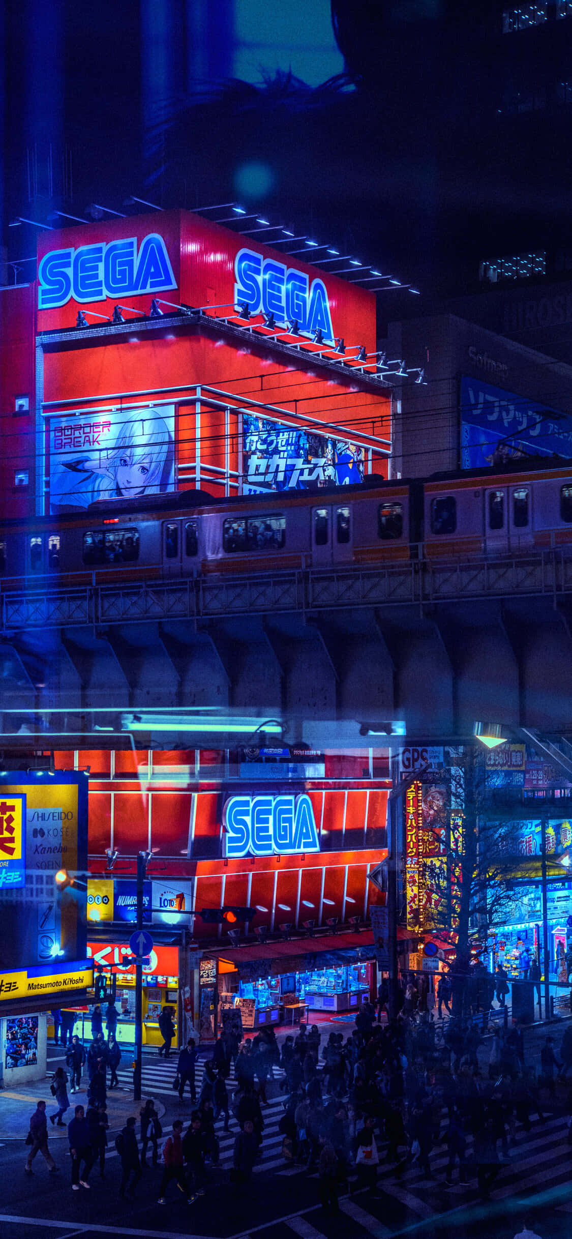 Anime Şehri'nin dünyasına adım atın - macerayla dolu rüya gibi bir metropol! Duvar Kağıdı