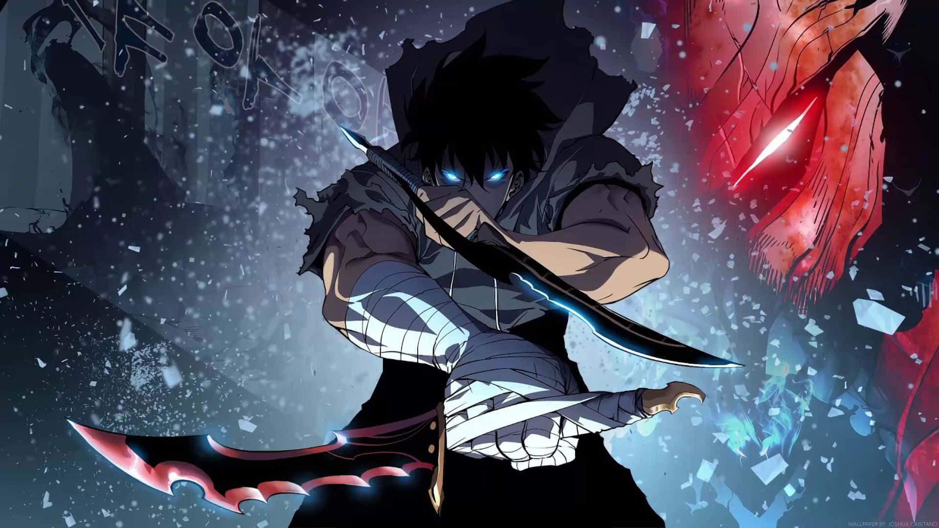 Anime Sung Jin-Woo 1920x1080 Duvar Kağıdı