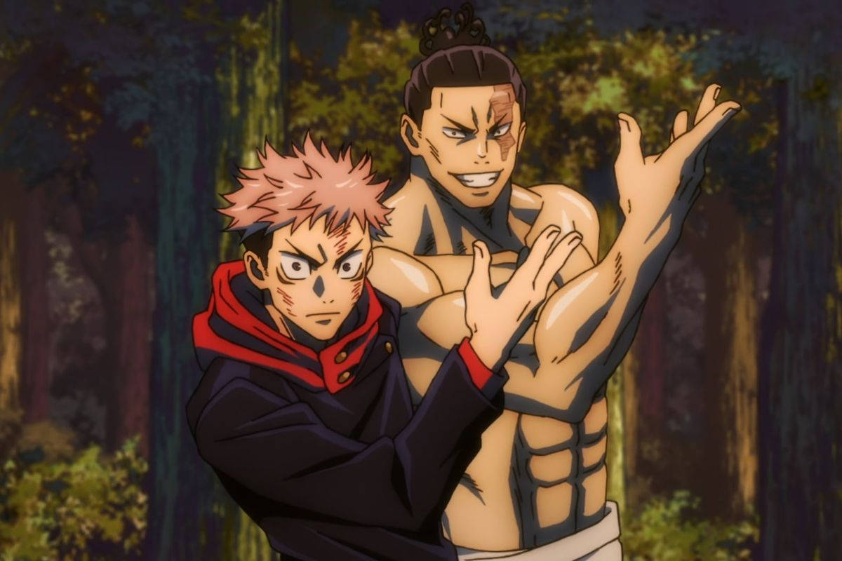 Animenin Kahramanları - Jujutsu Kaisen Duvar Kağıdı
