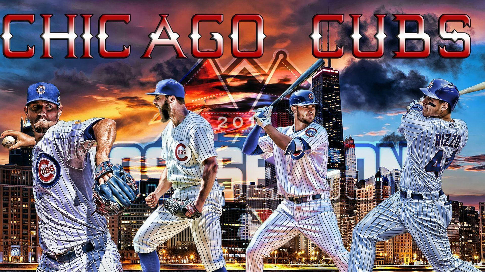 Anthony Rizzo Chicago Cubs Oyuncuları Duvar Kağıdı