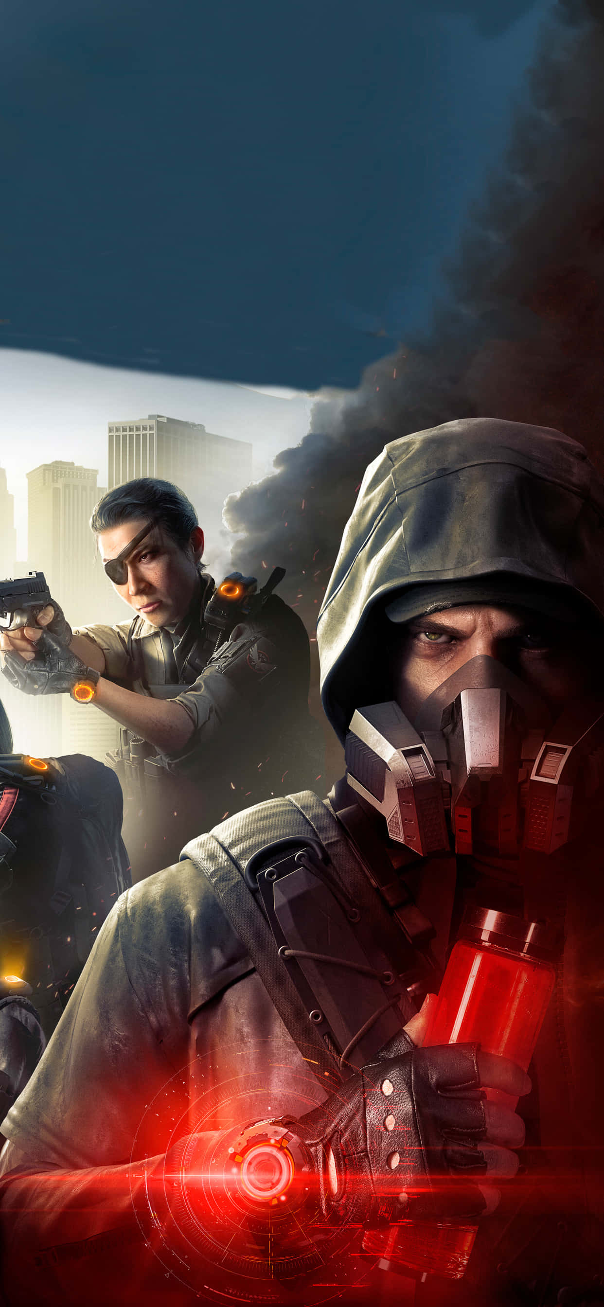 Apple'ın iPhone Xs Max ve The Division ile yıkım dünyasına adım atın! Duvar Kağıdı