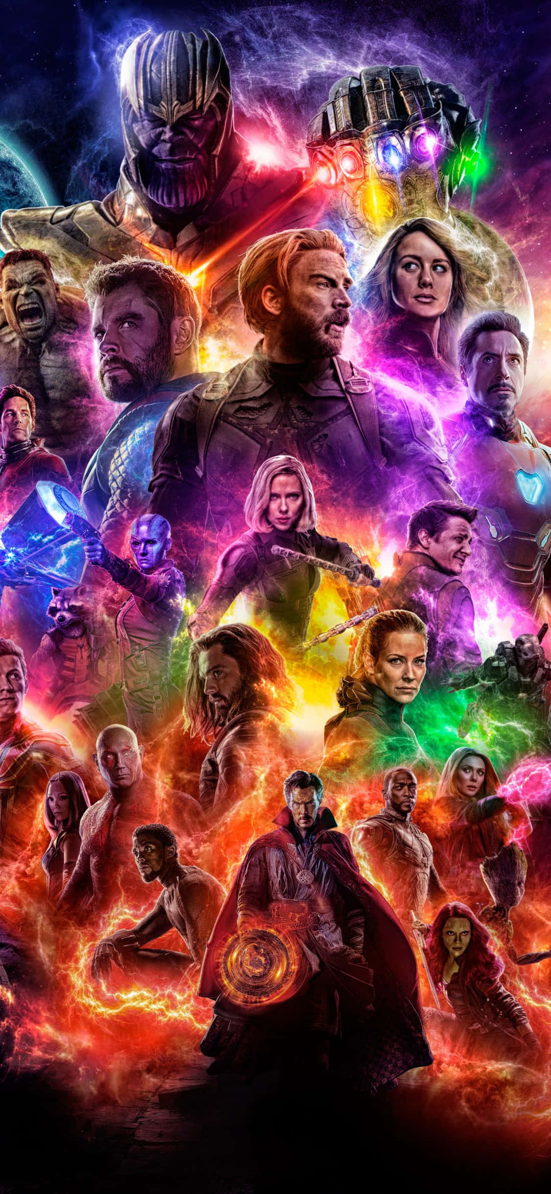 Apple'ın yeni iPhone Xs'i ile Marvel's Avengers yolculuğuna katılın Duvar Kağıdı