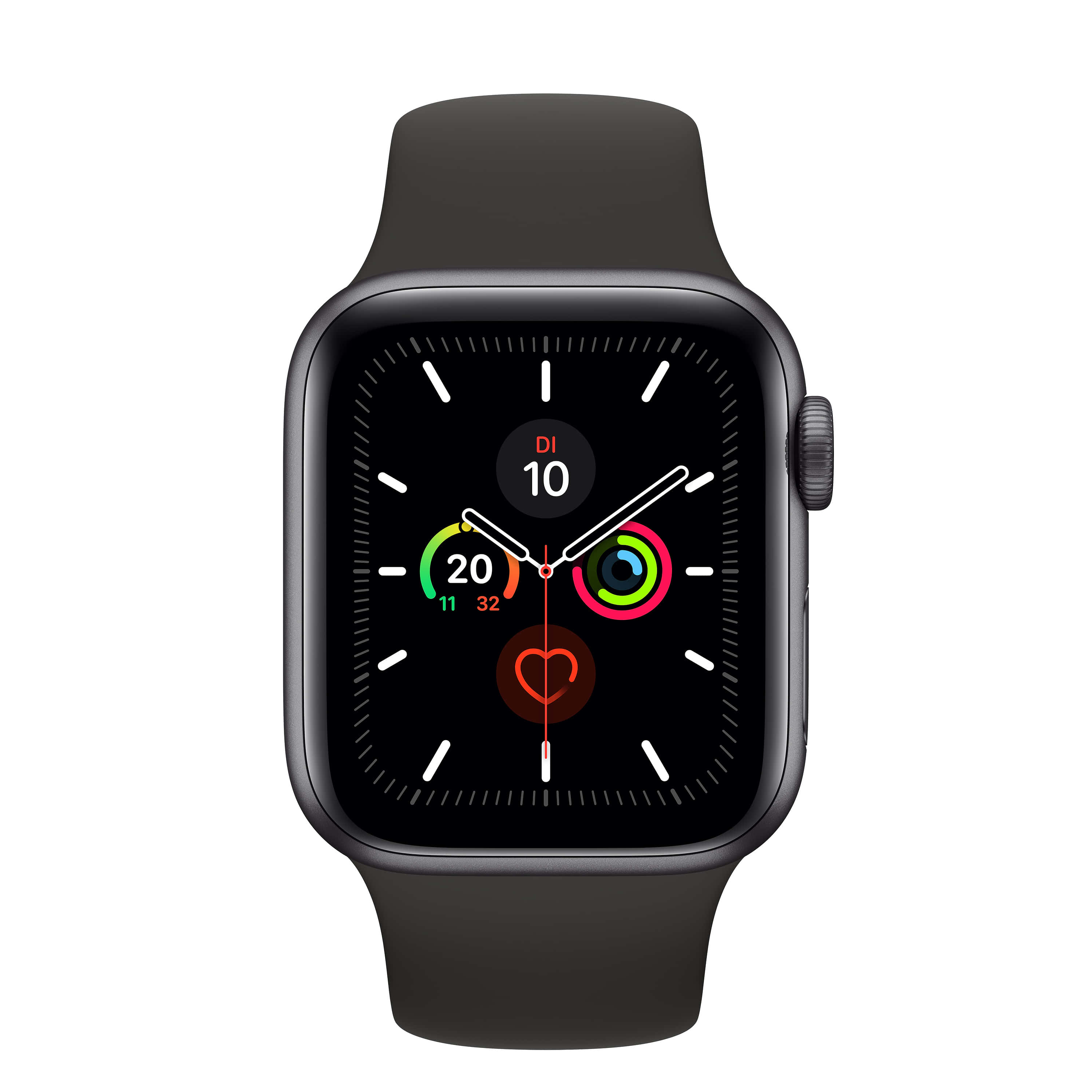 apple watch serisi 5 - siyah Duvar Kağıdı