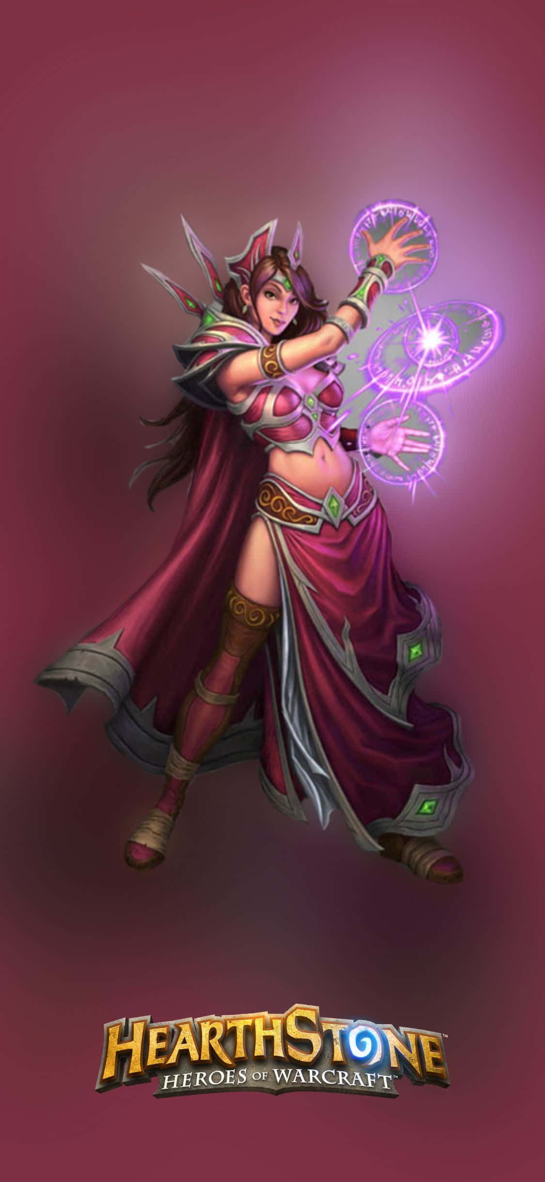 Arcane Mage iPhone XS Hearthstone Duvar Kağıdı