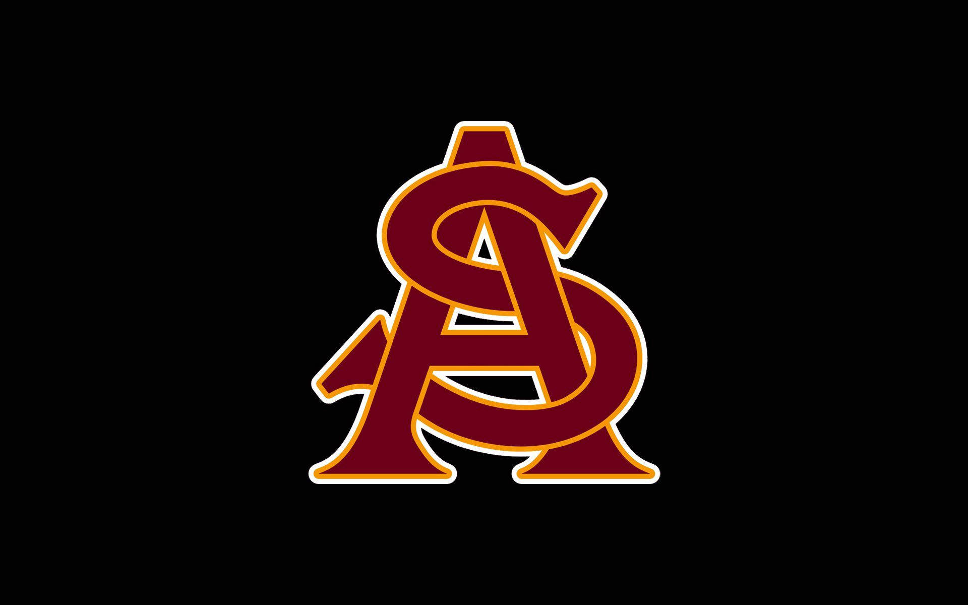 Arizona State Sun Devils Futbol takımı logosu masaüstü duvar kağıdı.
