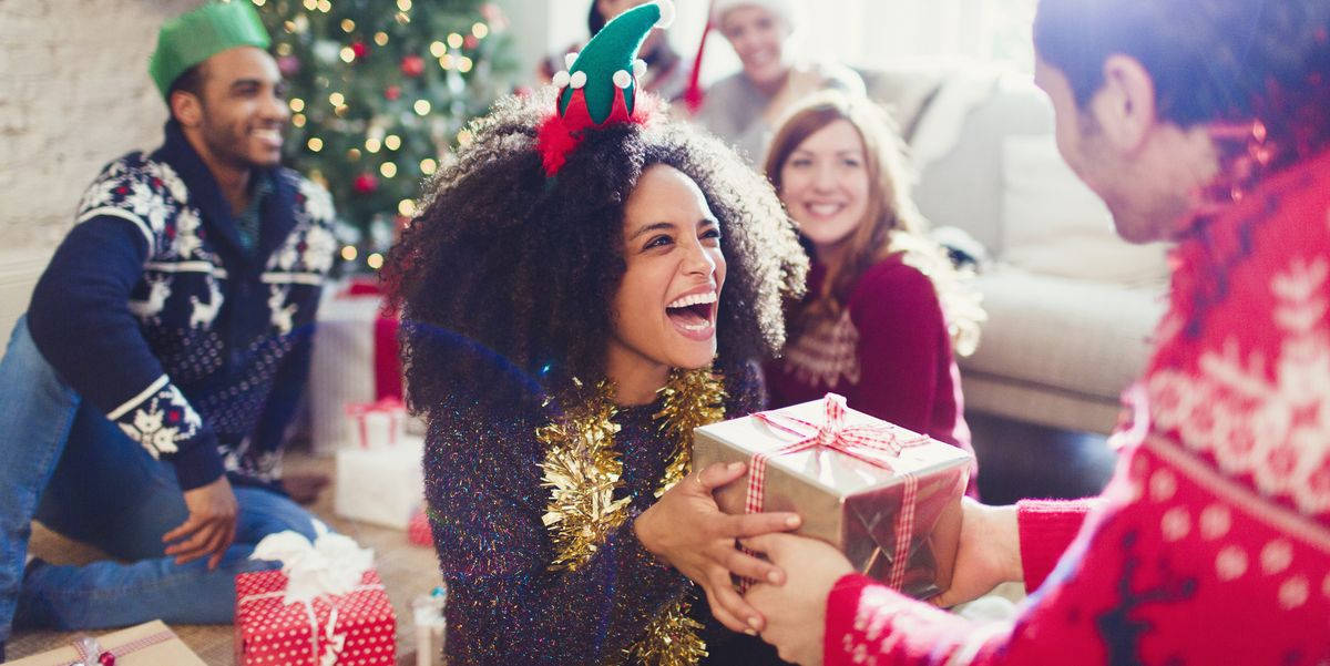 Arkadaşlar Noel Hediyeleri Duvar Kağıdı