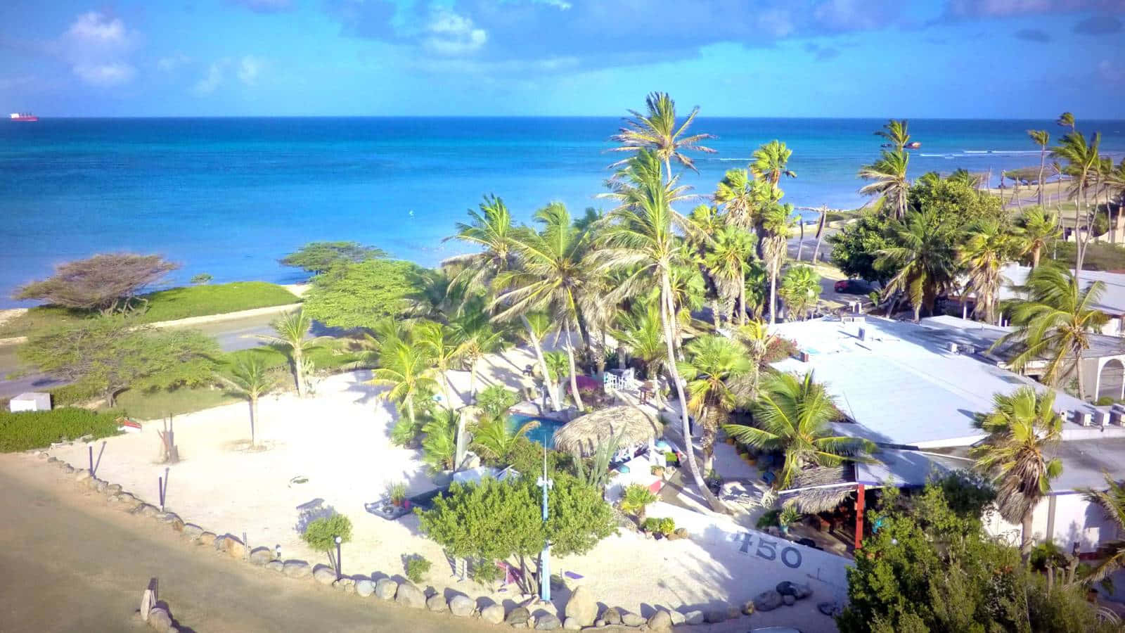 Aruba Plaj Evi Resimleri Duvar Kağıdı