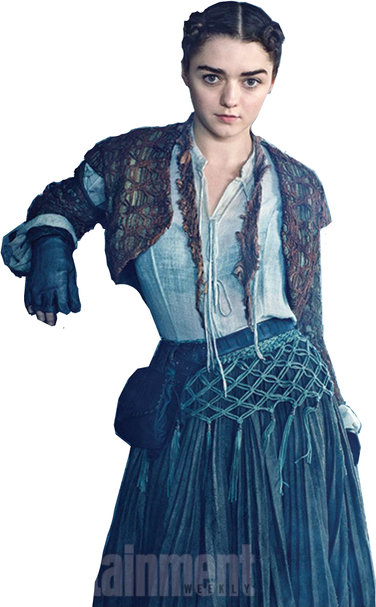 Arya Stark Game of Thrones Portresi Duvar Kağıdı