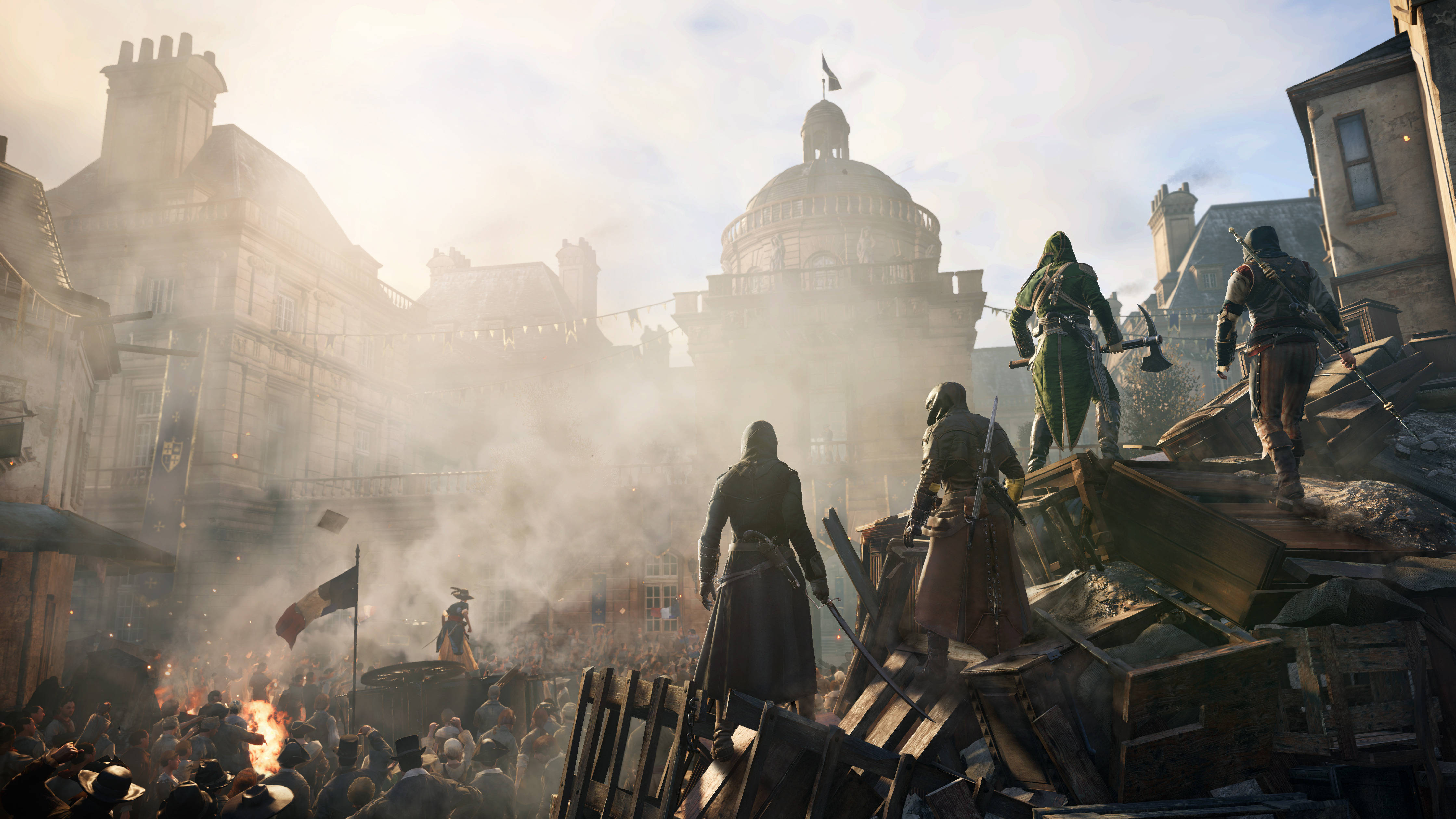 Assassin's Creed Unity Devrim 4K Oyun Duvar Kağıdı