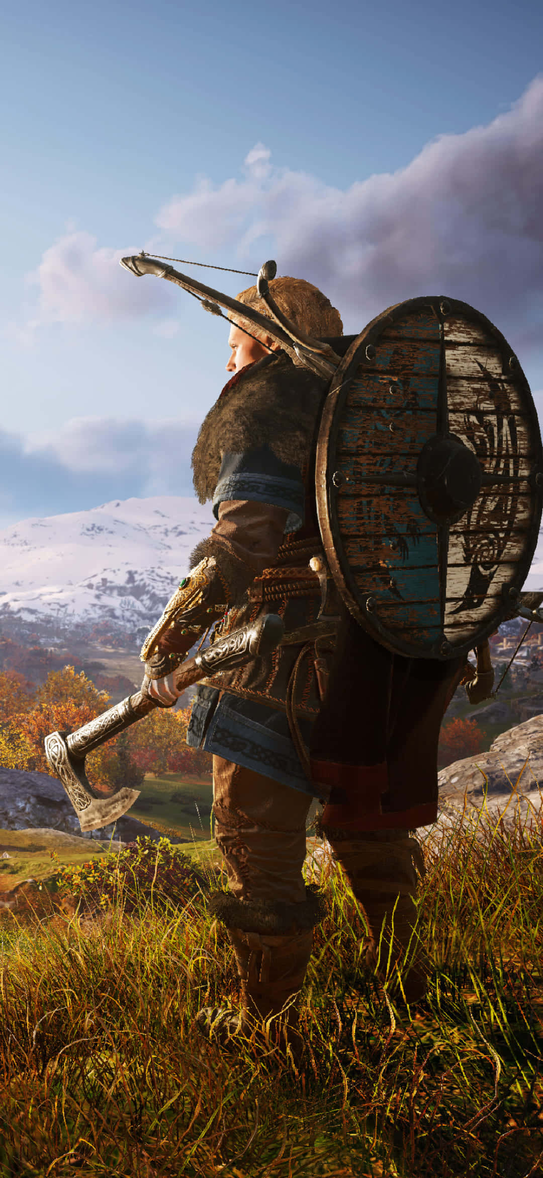 Assassin's Creed Valhalla'nın Heyecanını Yaşayın Duvar Kağıdı