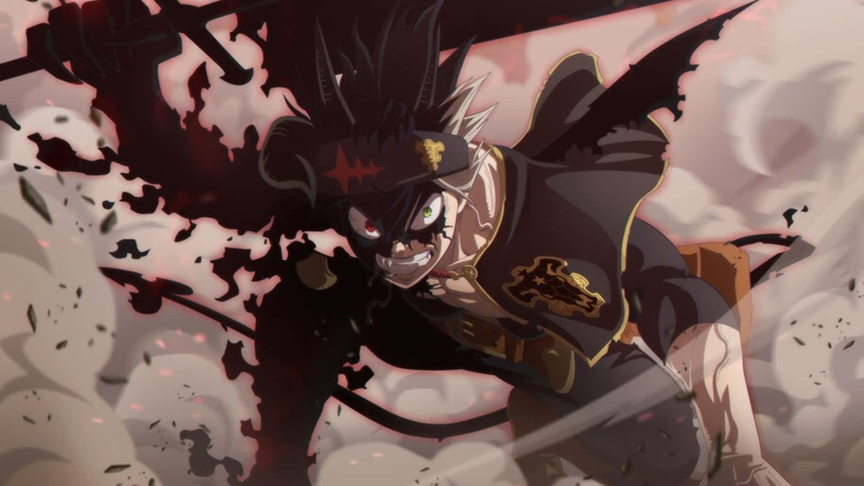 Asta Black Clover 4K Şeytan Liebe Füzyonu Duvar Kağıdı