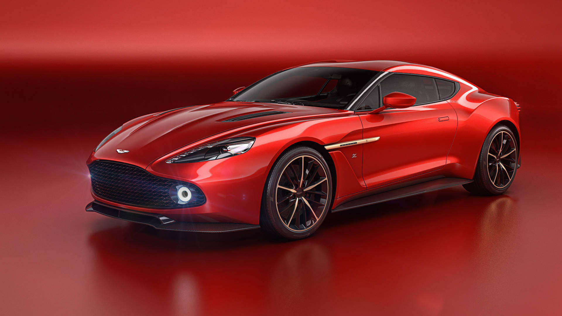 Aston Martin Zagato Spor Araba duvar kağıdı.