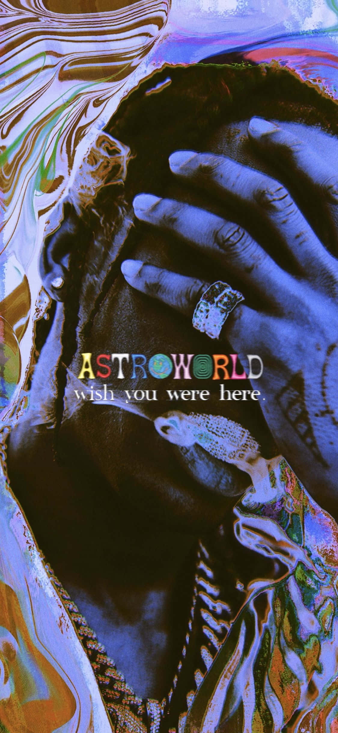 Astroworld'de Işıklar En Parlak Şekilde Yanar Duvar Kağıdı