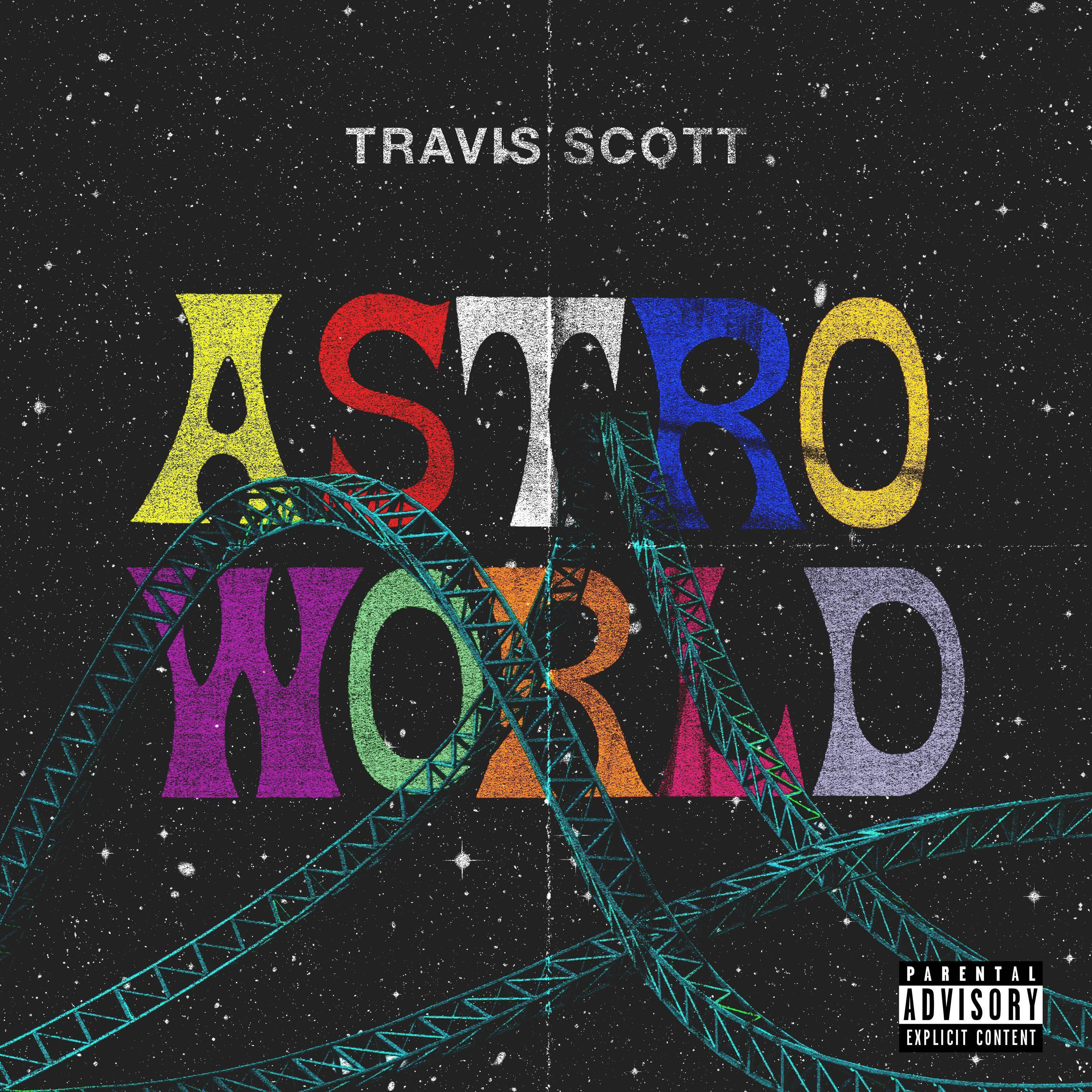 Astroworld'de Kaybolun. Duvar Kağıdı