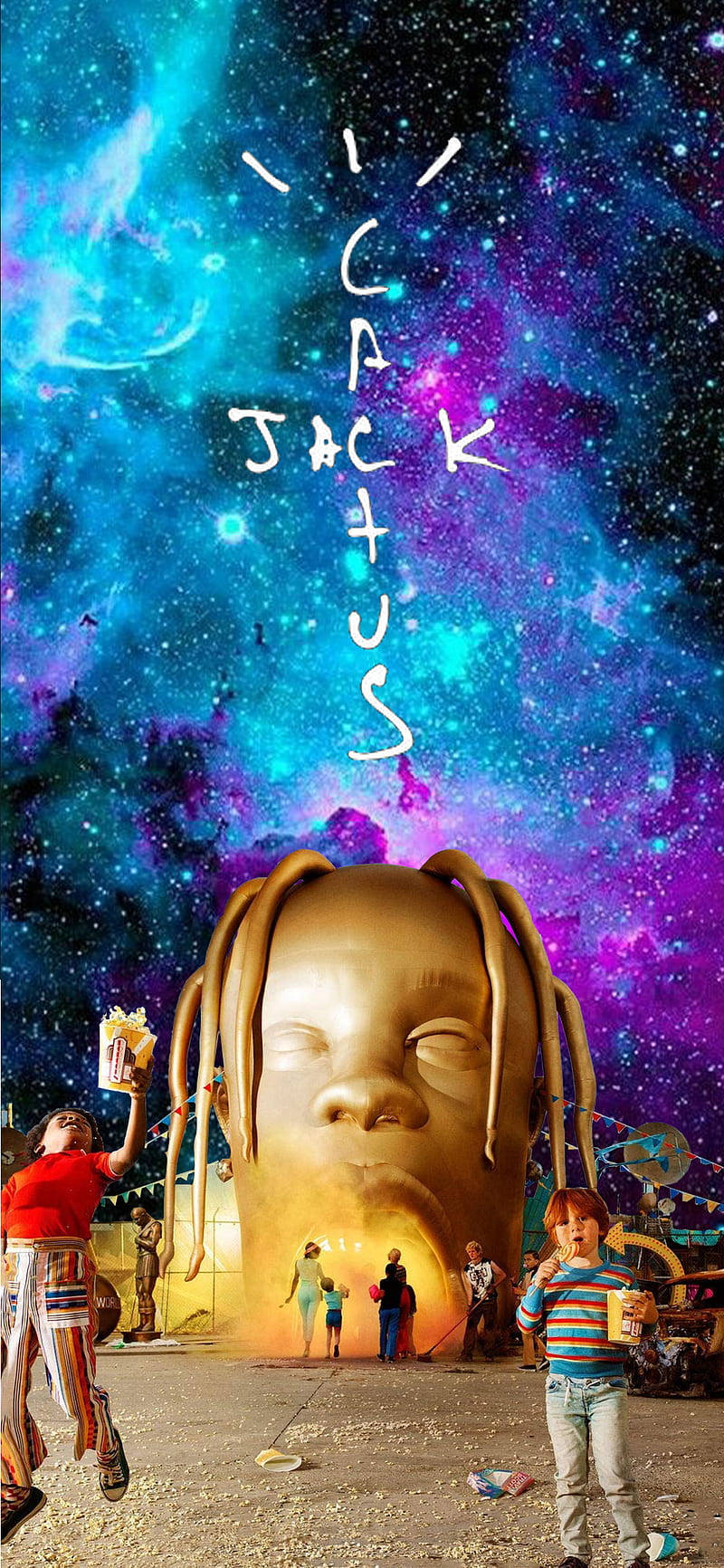 Astroworld'e yeni iPhone ile hazır olun! Duvar Kağıdı