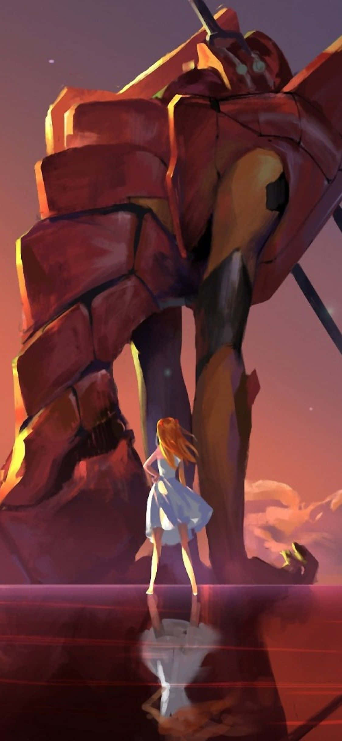 Asuka Langley Soryu Neon Genesis Evangelion iPhone Duvar Kağıdı