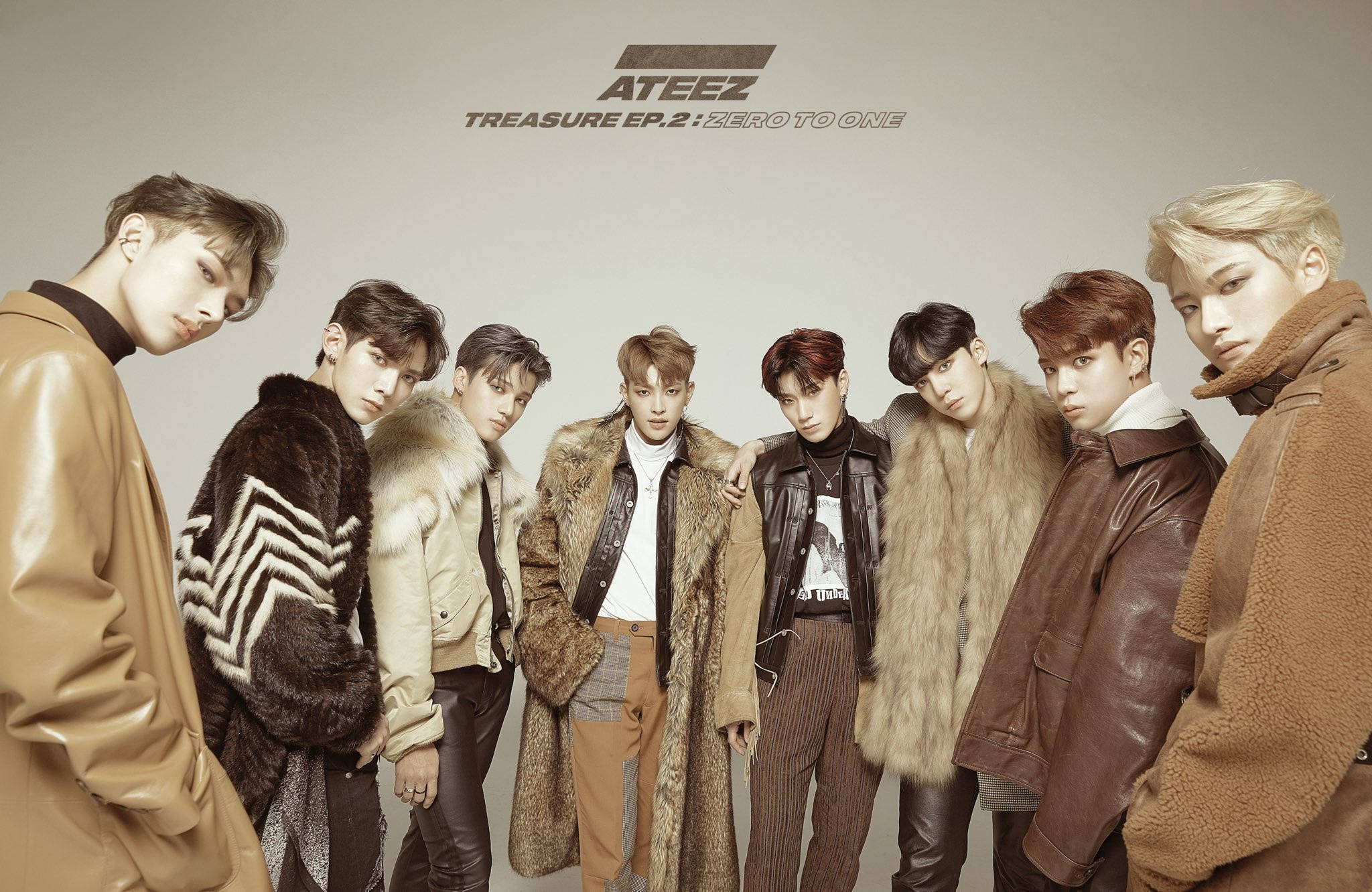 Ateez Albüm Kapağı Masaüstü Duvar Kağıdı