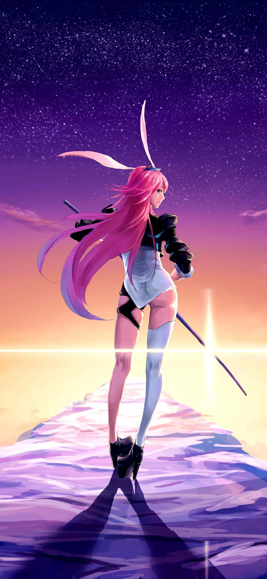 Ateşli Anime Yae Sakura Honkai Duvar Kağıdı
