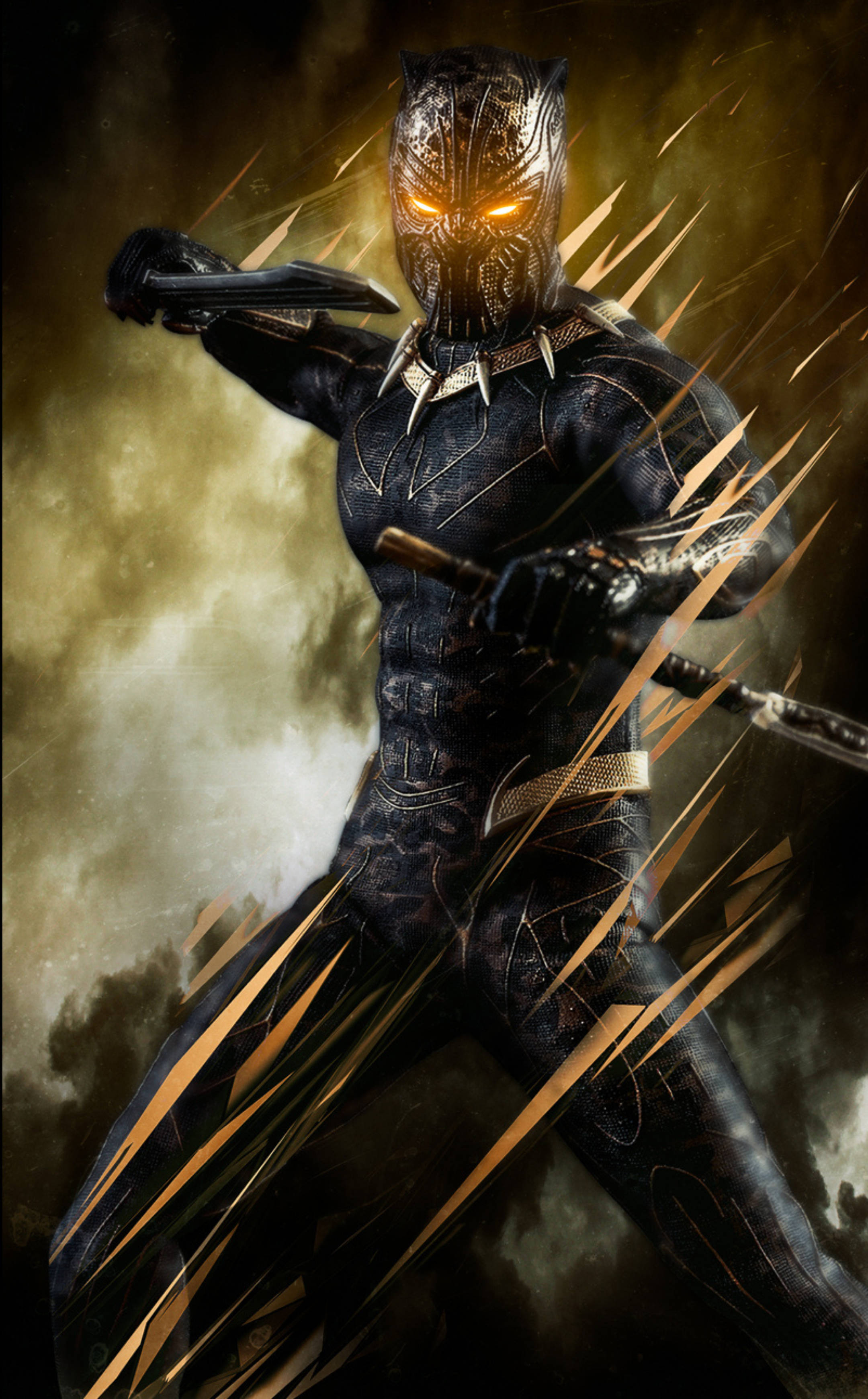 Ateşli Gözler Killmonger Duvar Kağıdı